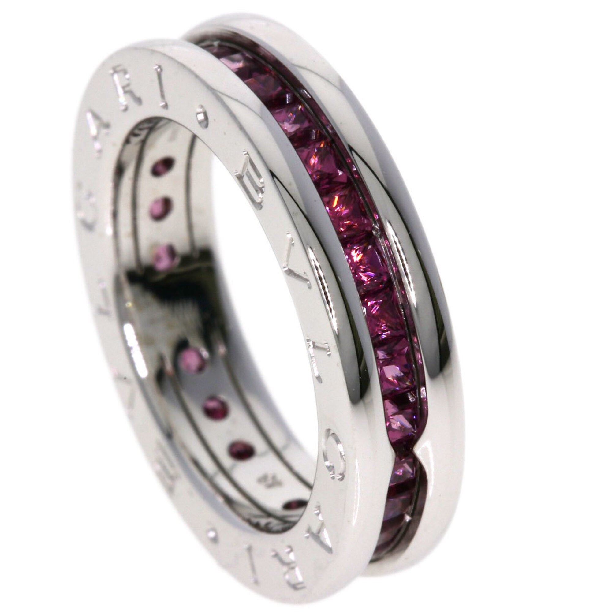 Bvlgari White Gold (18K) Band Ring (Pre-Owned)