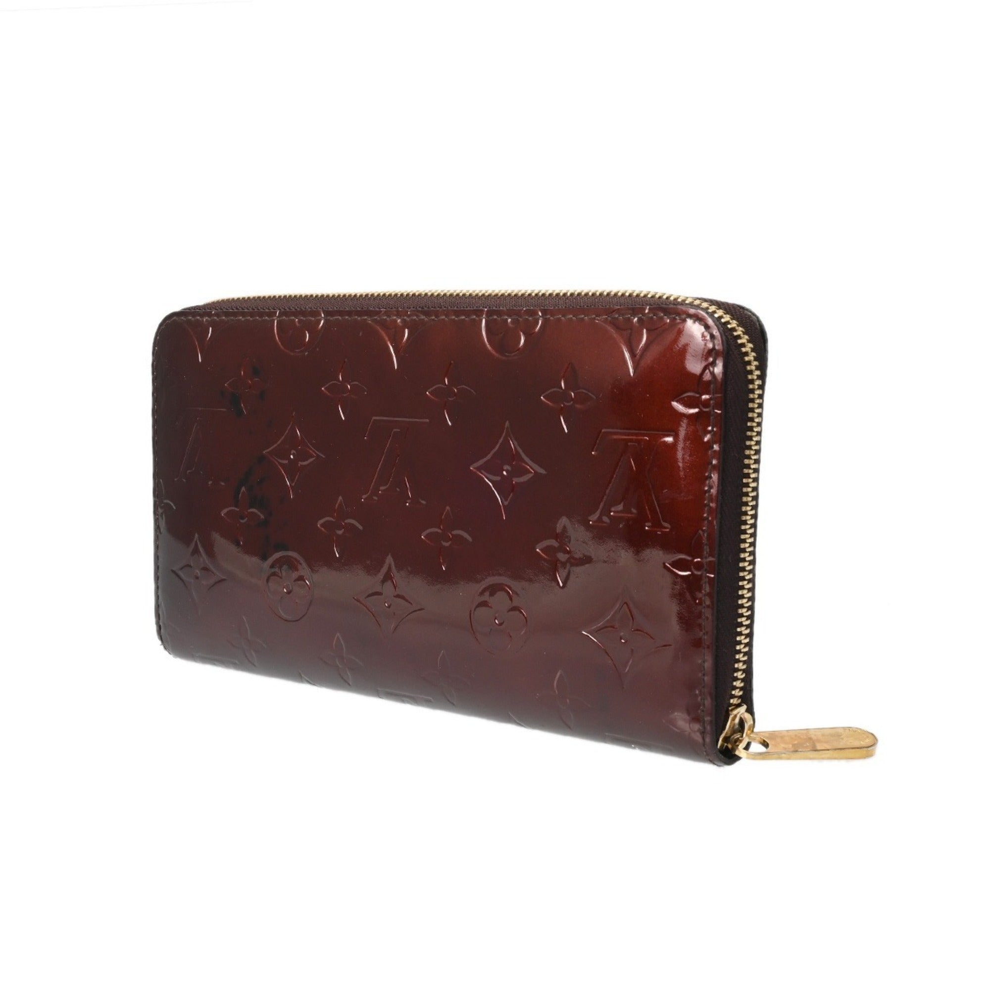 Louis Vuitton Monogram Vernis Amarante Monogram Vernis Long Wallet (Bi-Fold) (Pre-Owned)