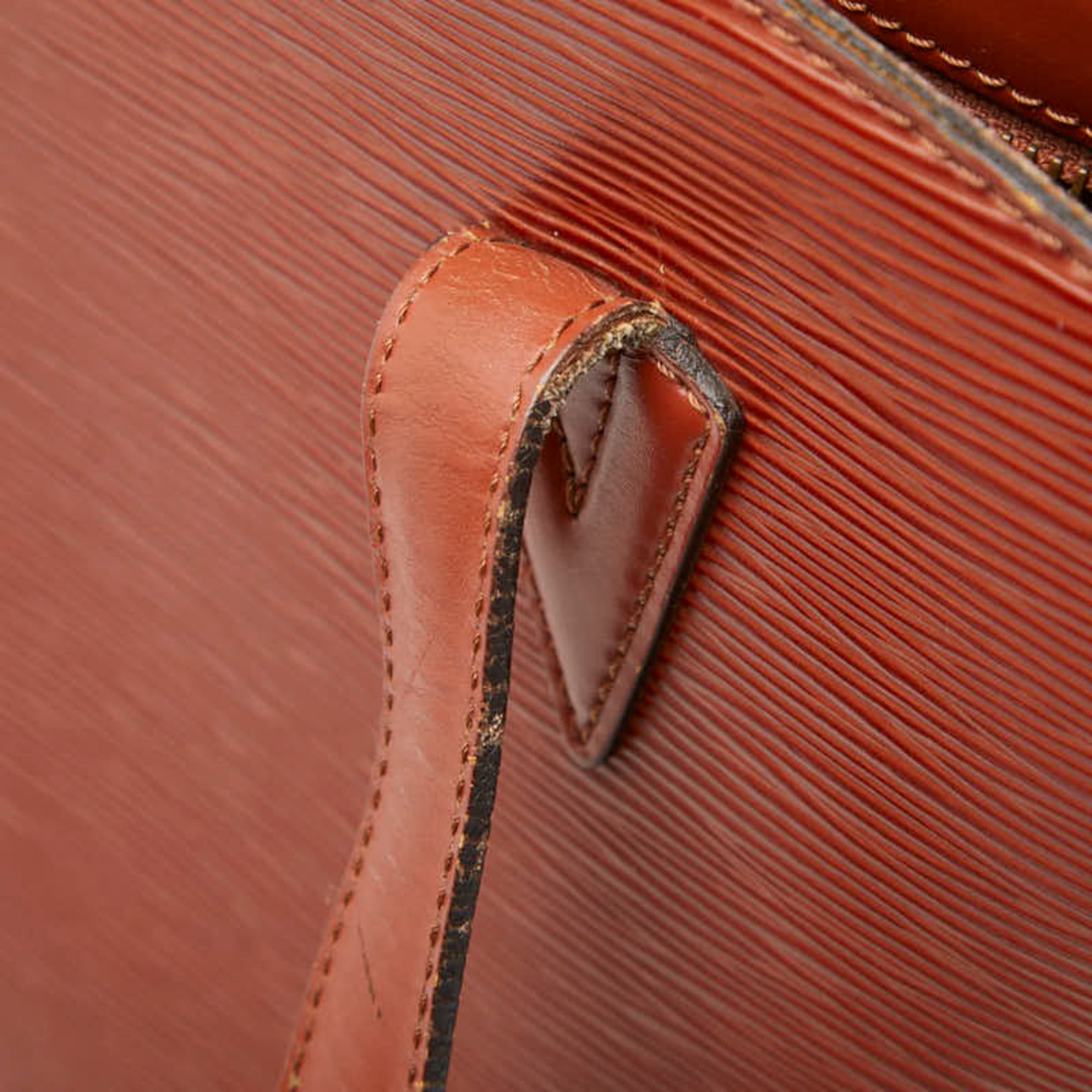 Louis Vuitton Kenyan Brown Leather Tote Bag (Pre-Owned)