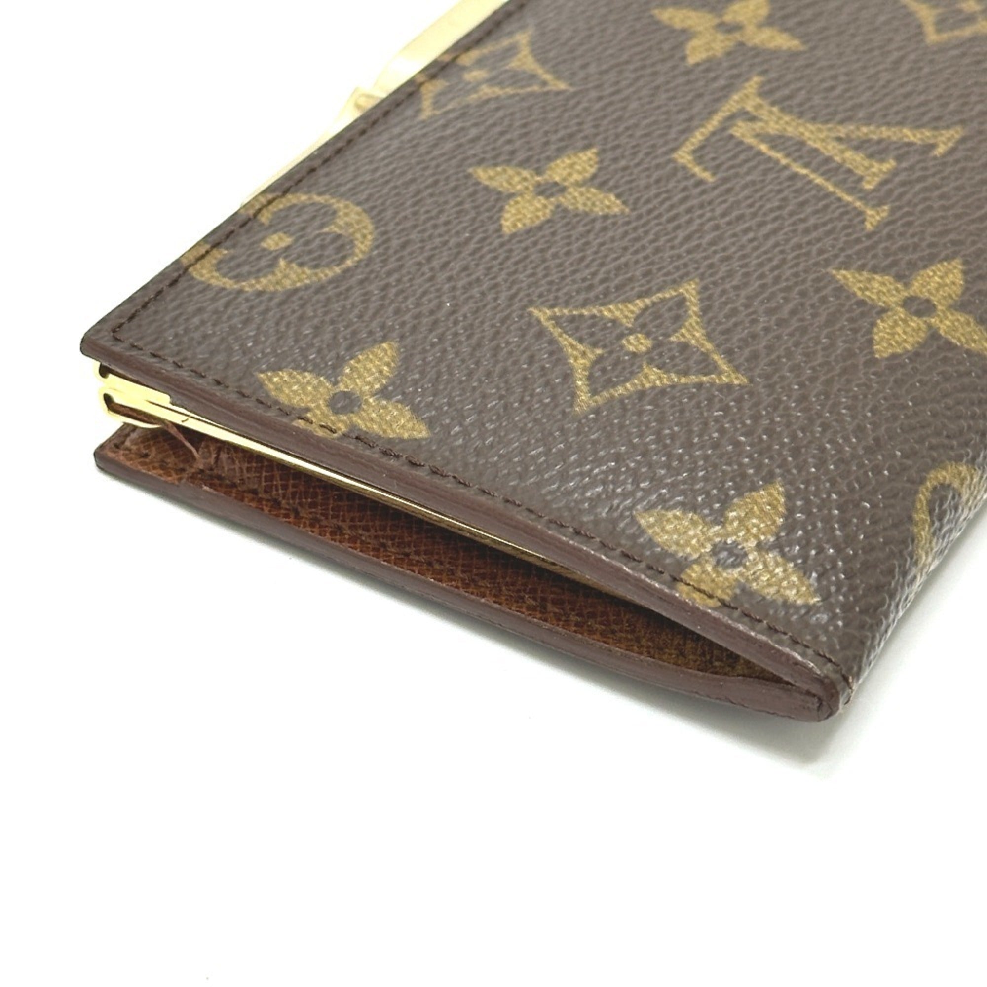 Louis Vuitton Brown Monogram Monogram Wallet (Bi-Fold) (Pre-Owned)