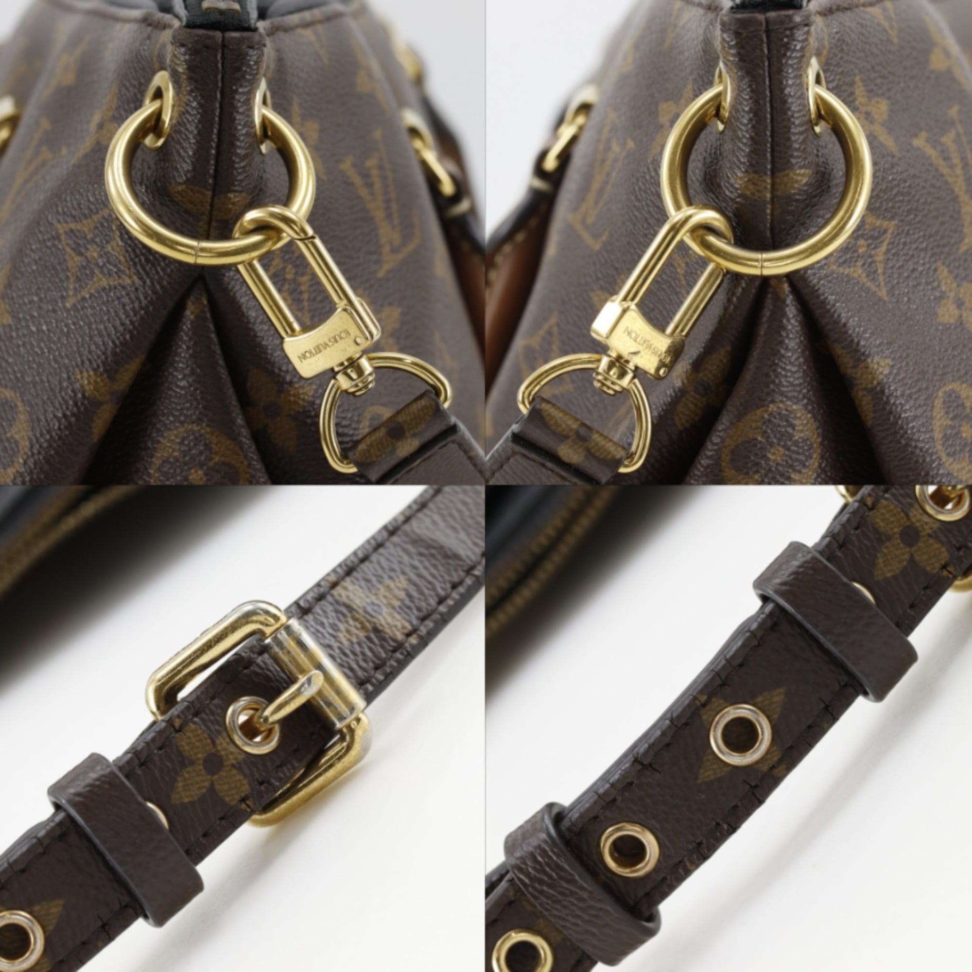 Louis Vuitton Black Brown Monogram Noir Monogram Handbag (Pre-Owned)