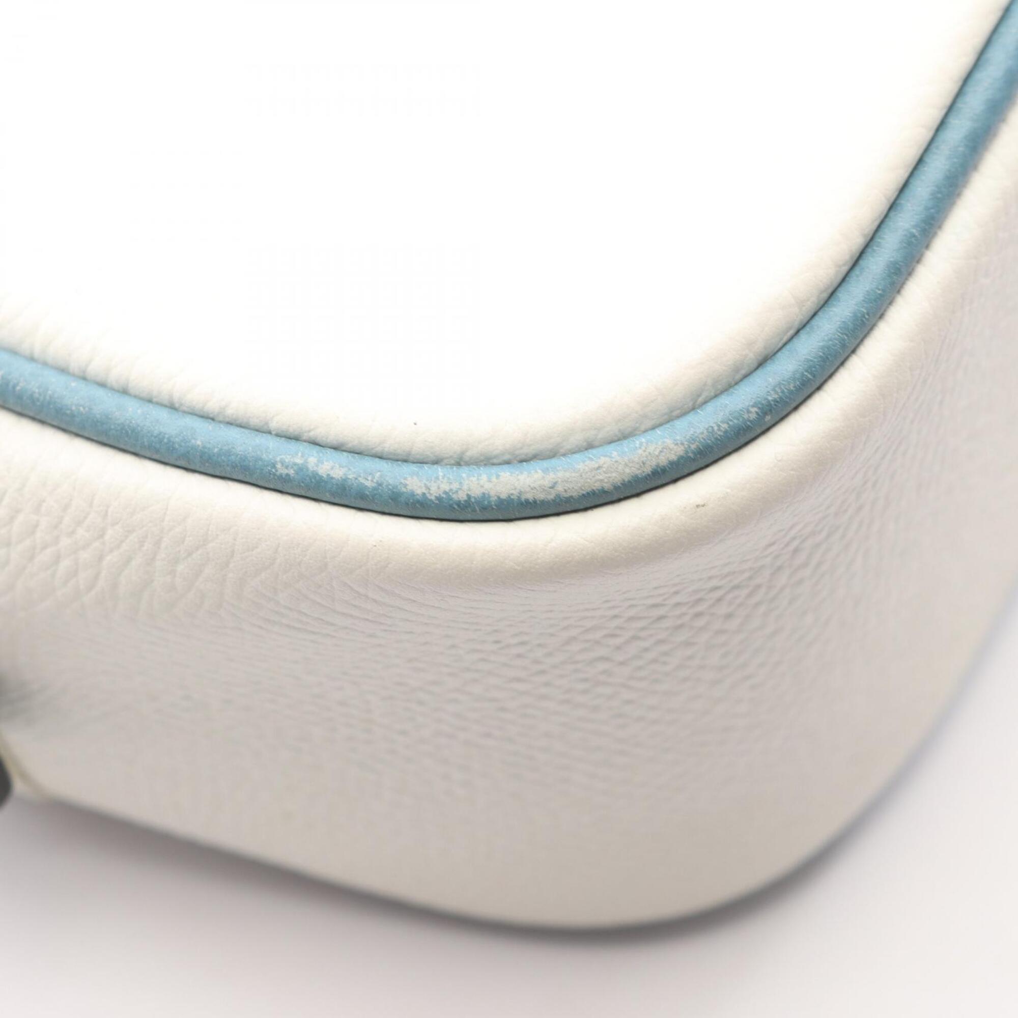 Hermes White Epsom Leather Handbag (Pre-Owned)