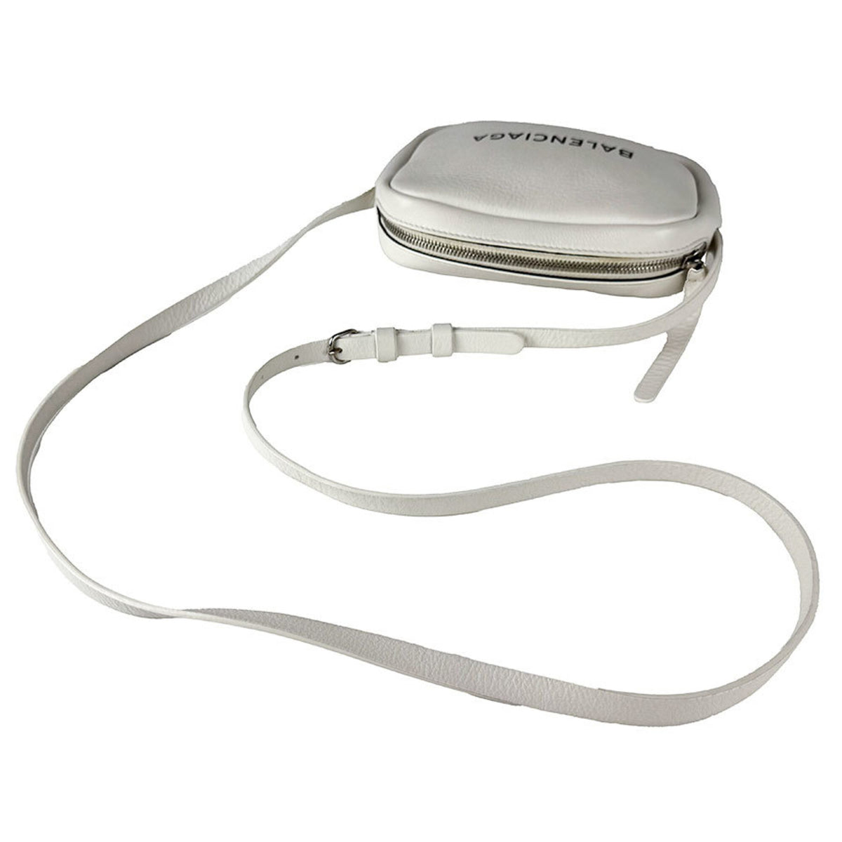 Balenciaga White Leather Shoulder Bag (Pre-Owned)