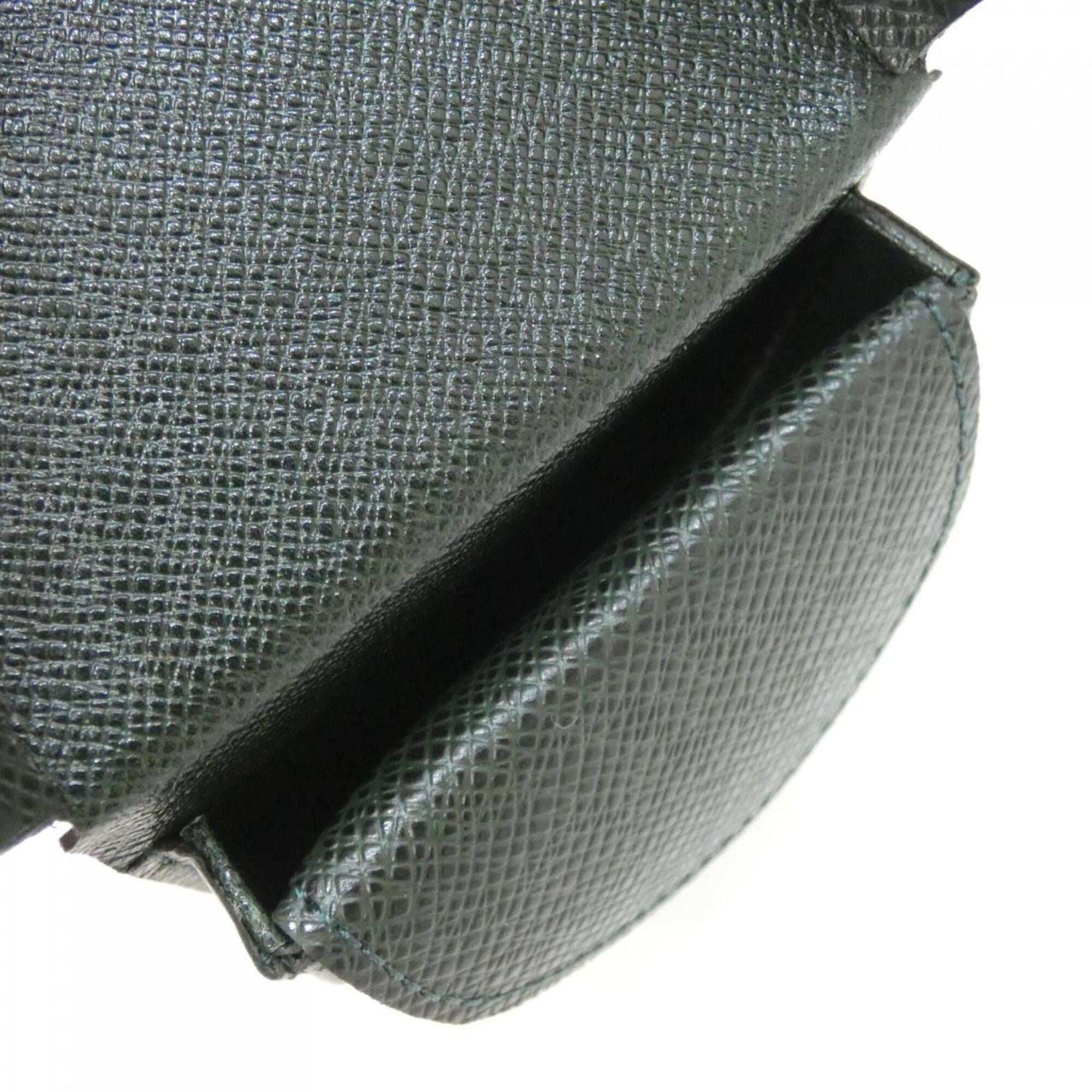 Louis Vuitton Taiga Episea Leather Coin Purse/Coin Case (Pre-Owned)