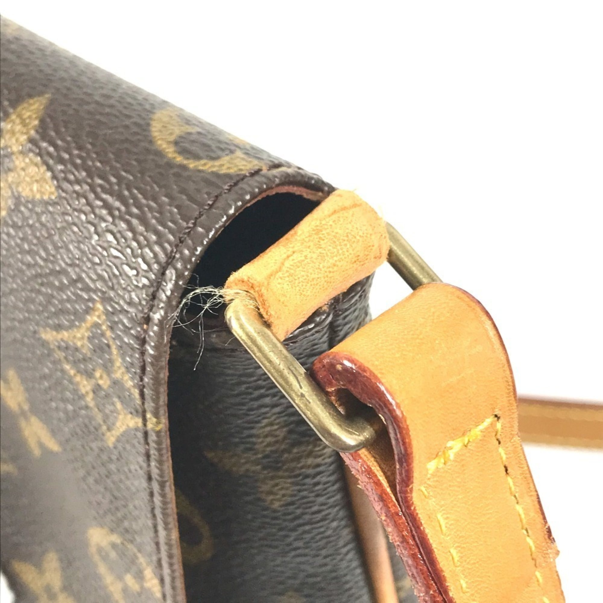 Louis Vuitton Brown Galle Monogram Pochette Shoulder Bag (Pre-Owned)
