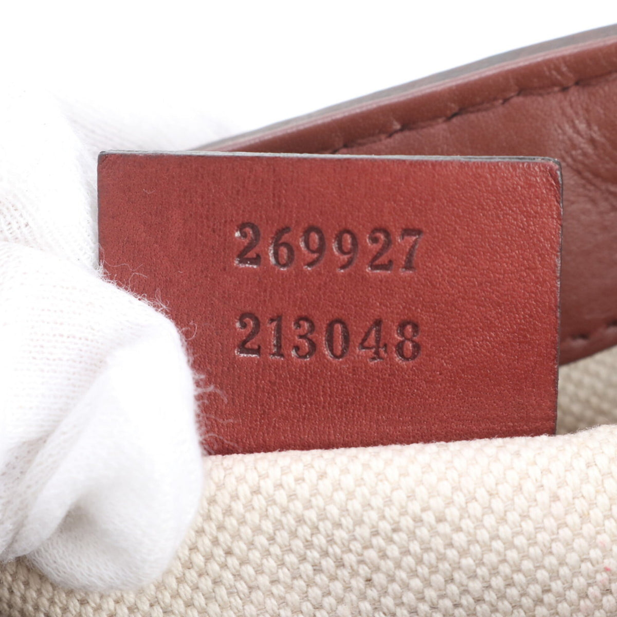 Gucci Brown Leather Shoulder Bag Tote Bag (Pre-Owned)