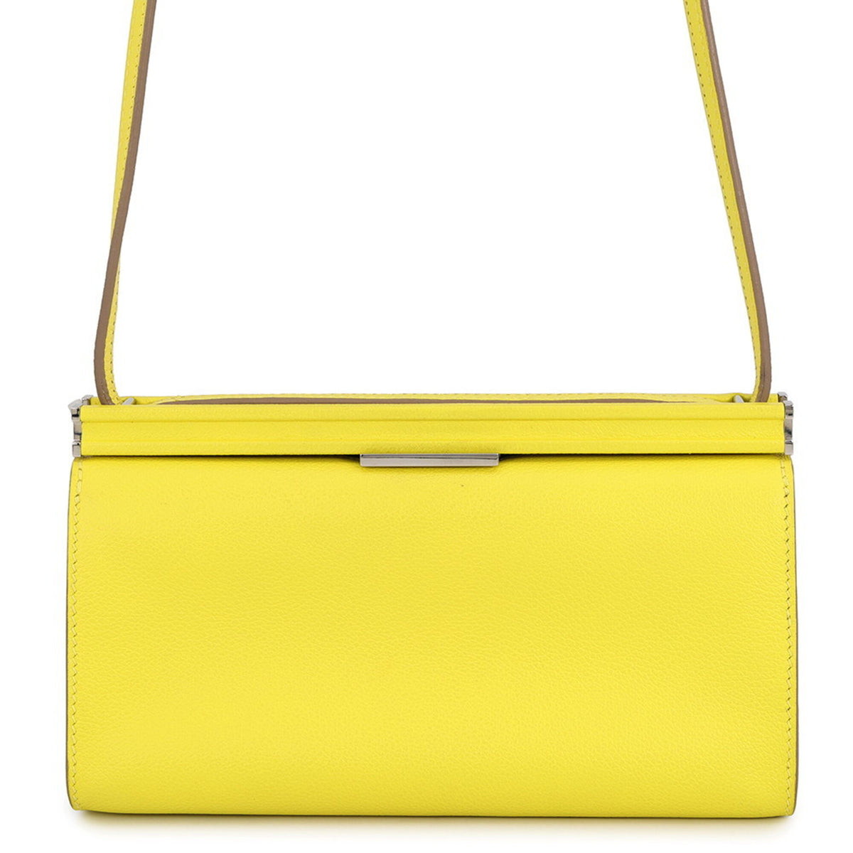 Hermes Lime Handbag Shoulder Bag (Pre-Owned)