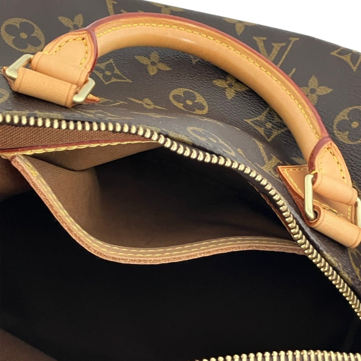 Louis Vuitton Monogram Brown Monogram Boston Bag (Pre-Owned)