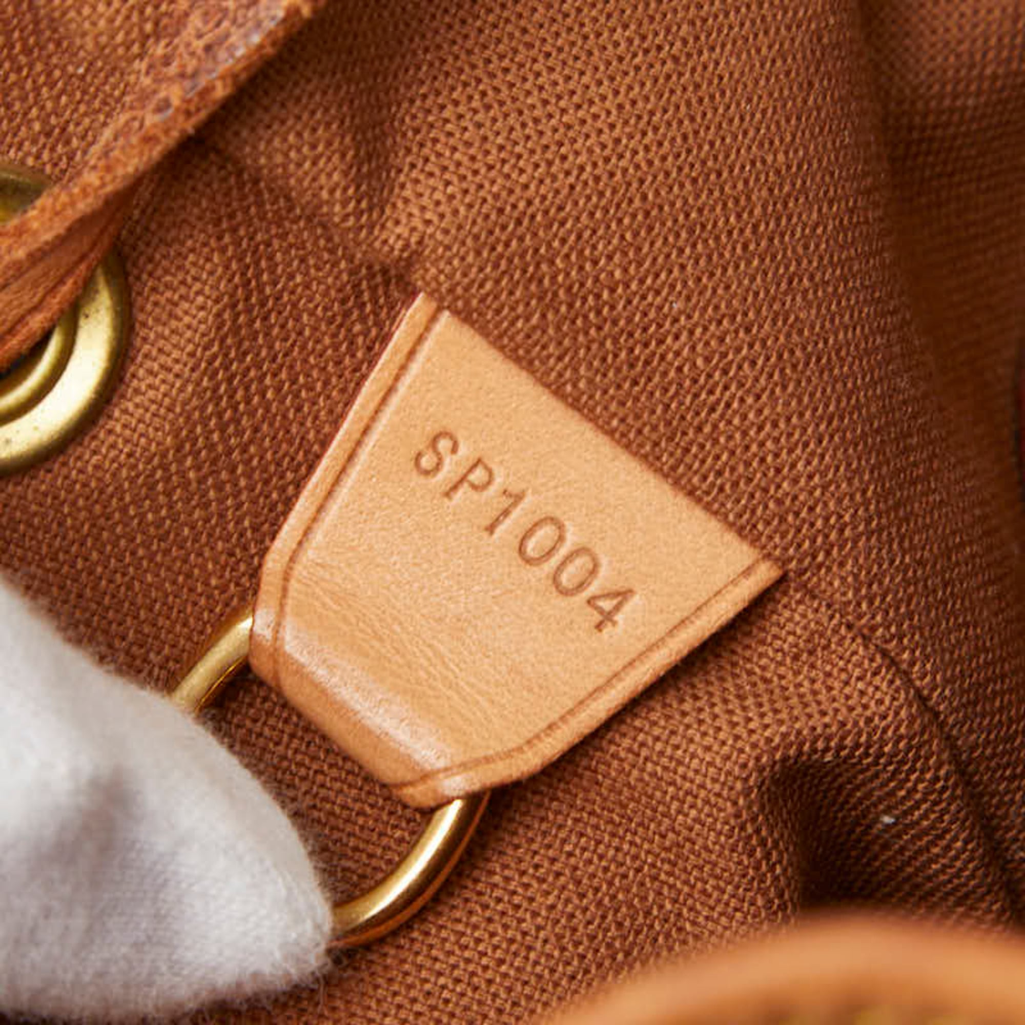 Louis Vuitton Brown Pvc Leather Backpack (Pre-Owned)