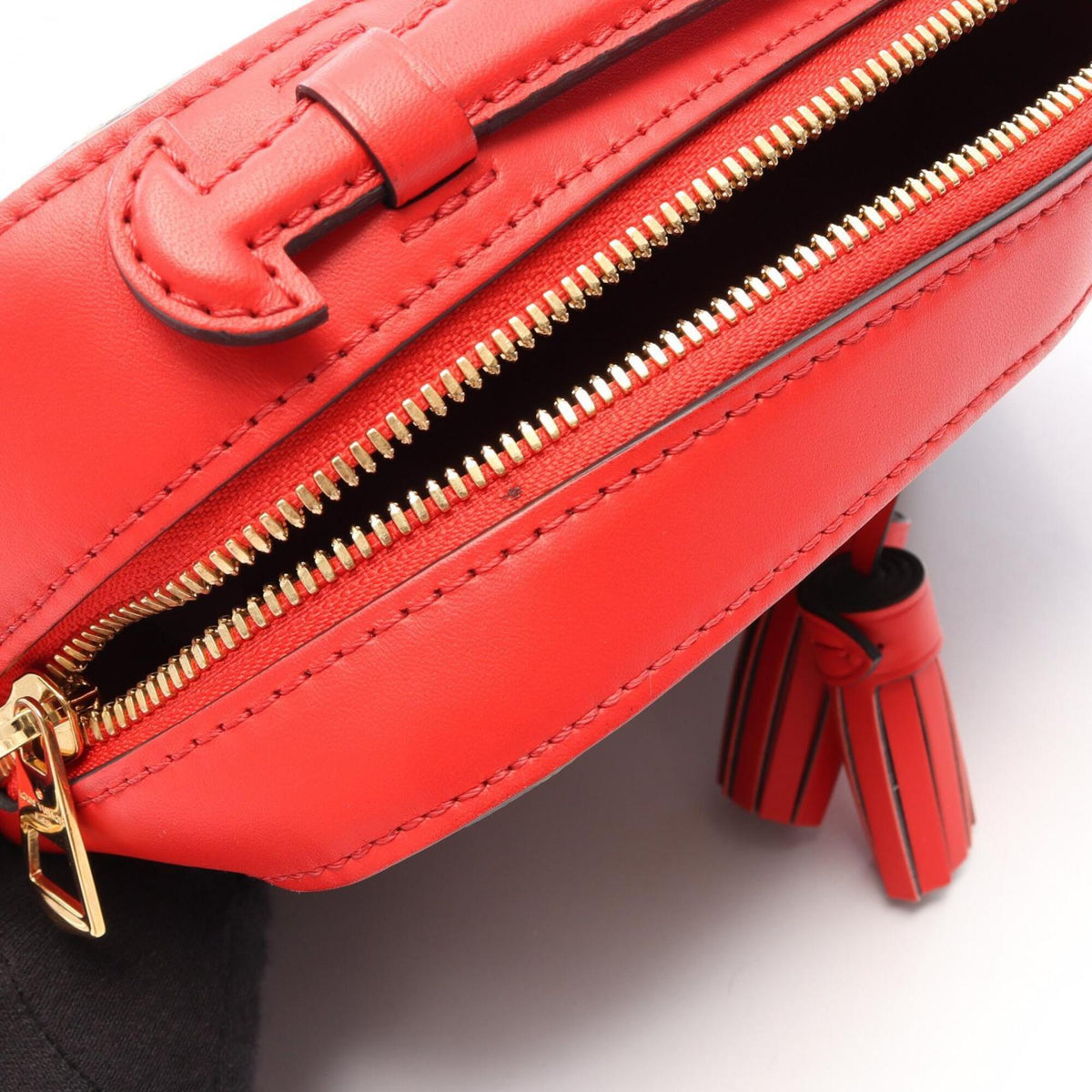 Louis Vuitton Brown Red Color Pvc Leather Handbag Shoulder Bag (Pre-Owned)
