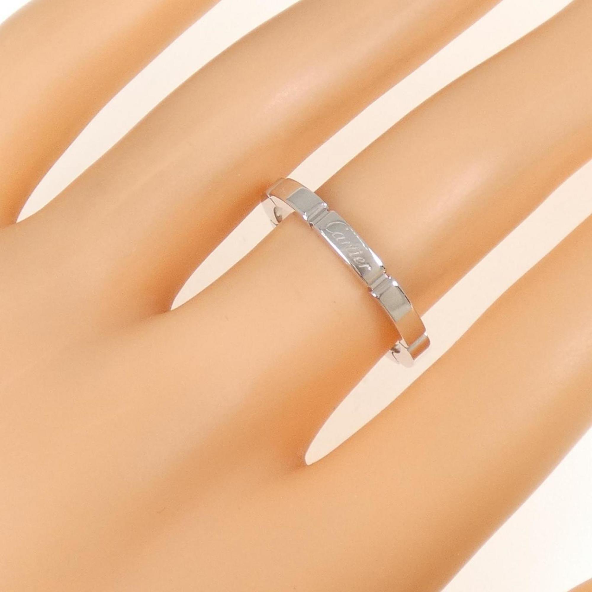 Cartier White Gold White Gold (18K) Band Ring (Pre-Owned)