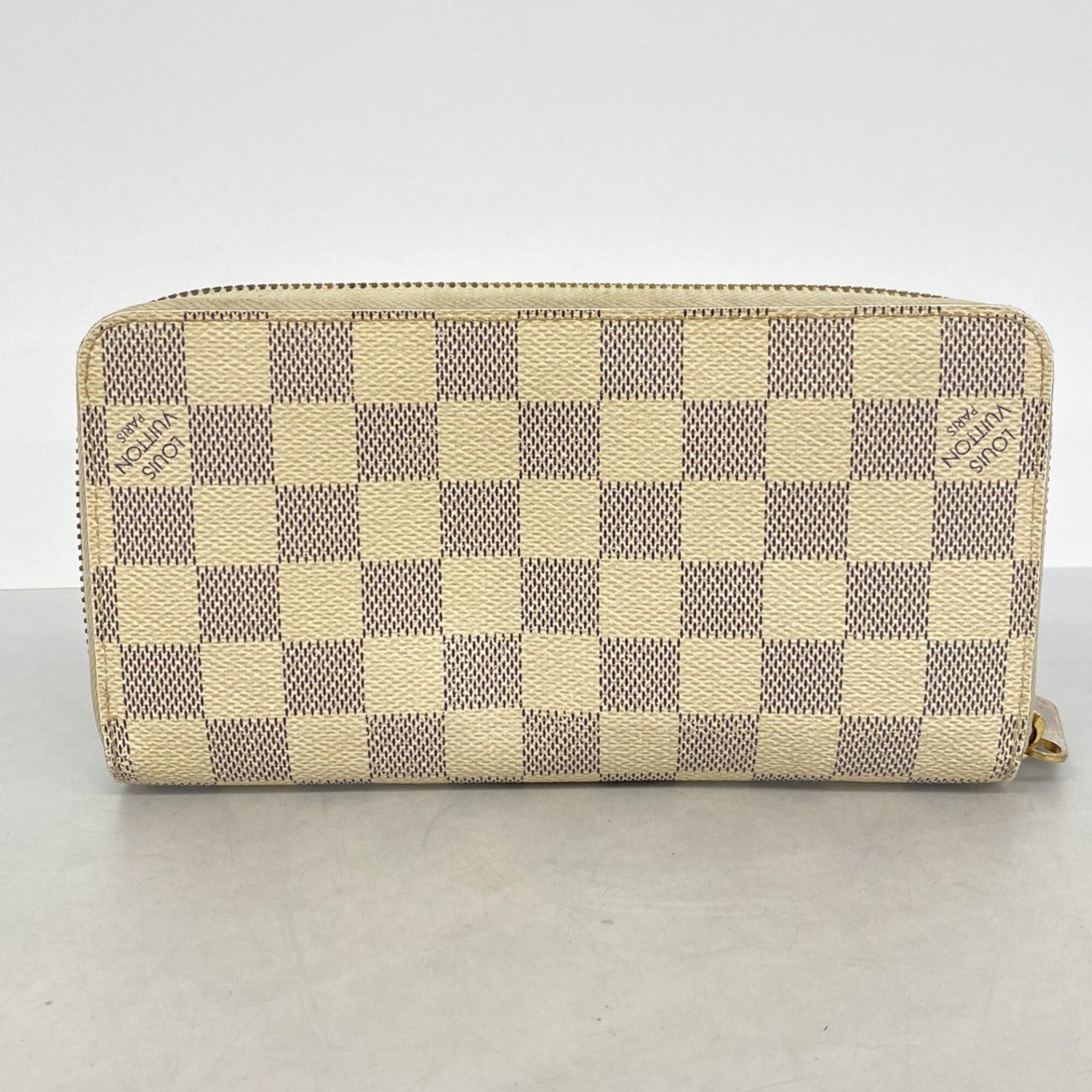 Louis Vuitton White Long Wallet (Bi-Fold) (Pre-Owned)