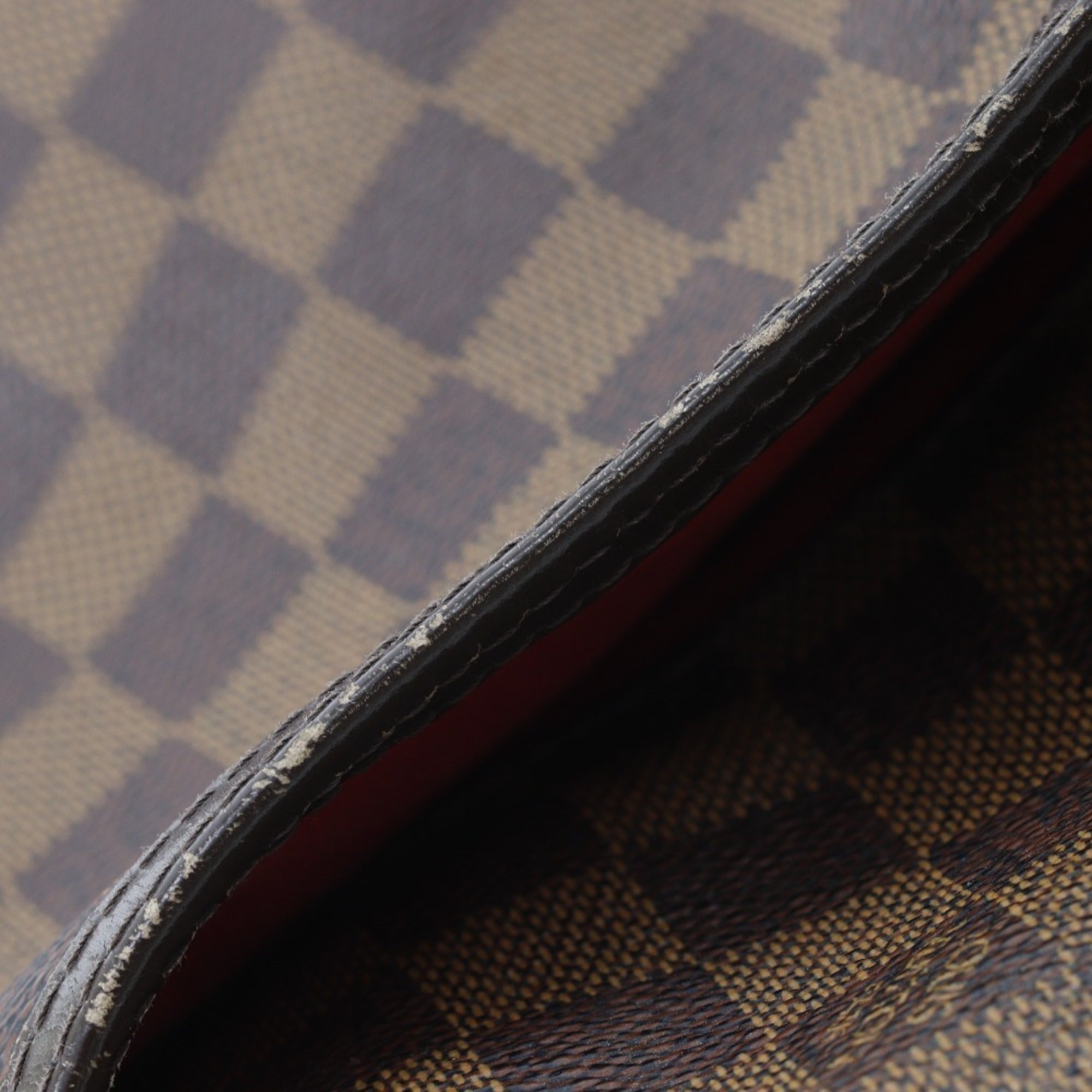 Louis Vuitton Brown Damier Canvas Shoulder Bag (Pre-Owned)