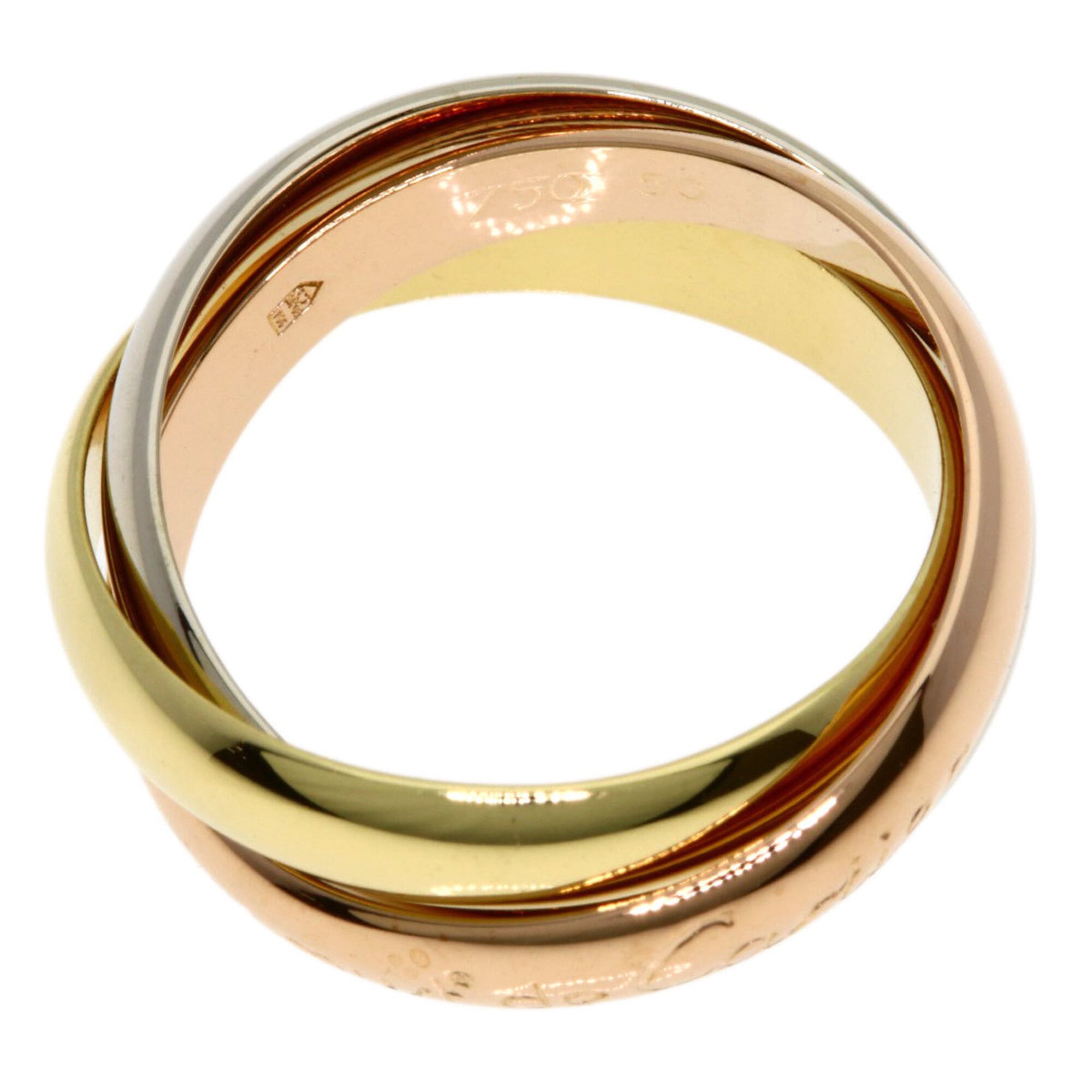 Cartier Yellow Gold (18K) Pink Gold (18K) White Gold (18K) Band Ring (Pre-Owned)