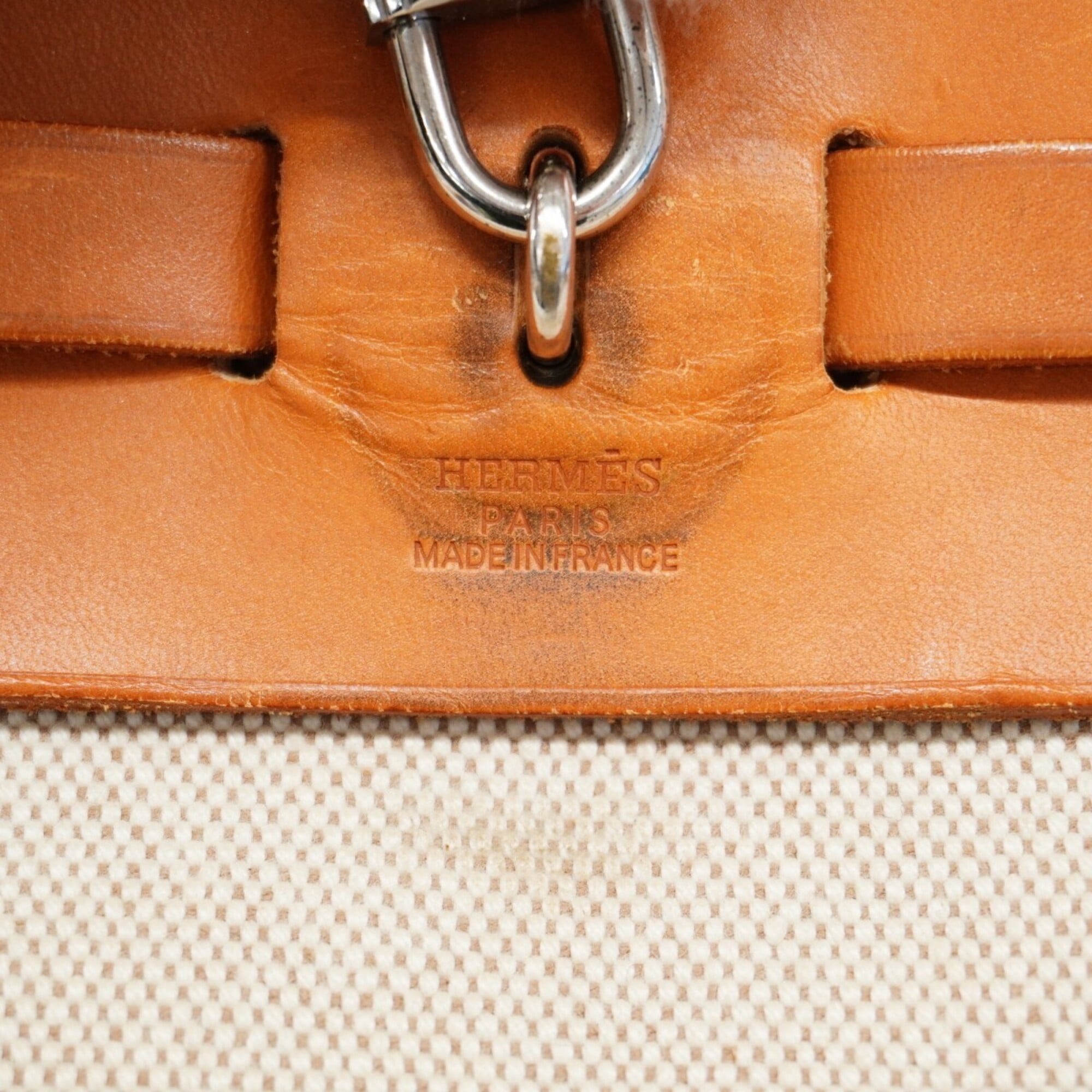 Hermes Natural Toile H Backpack (Pre-Owned)