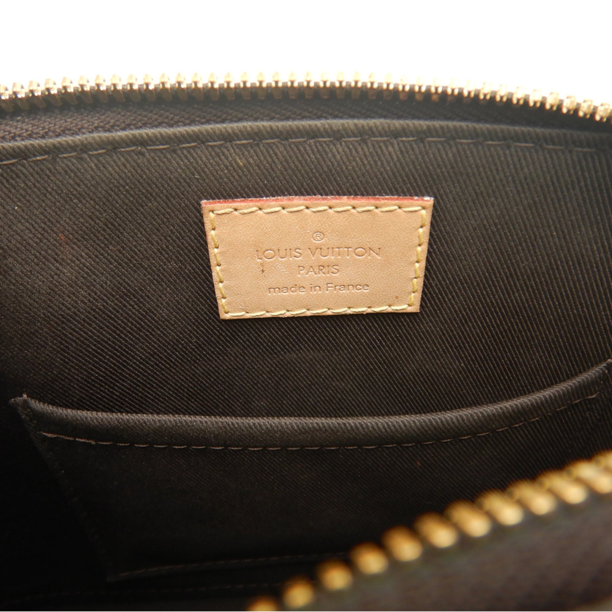 Louis Vuitton Amarante Vernis Monogram Handbag (Pre-Owned)