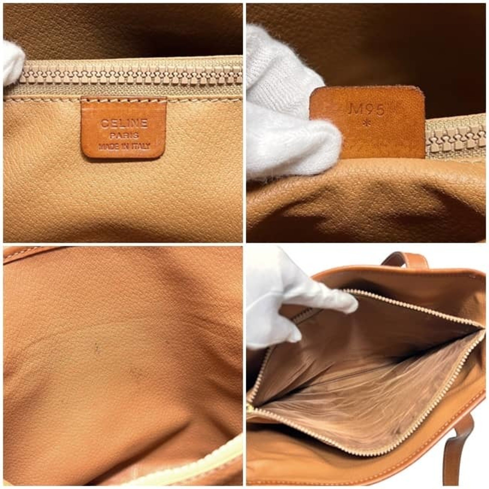Celine Brown Pvc Leather Tote Bag (Pre-Owned)