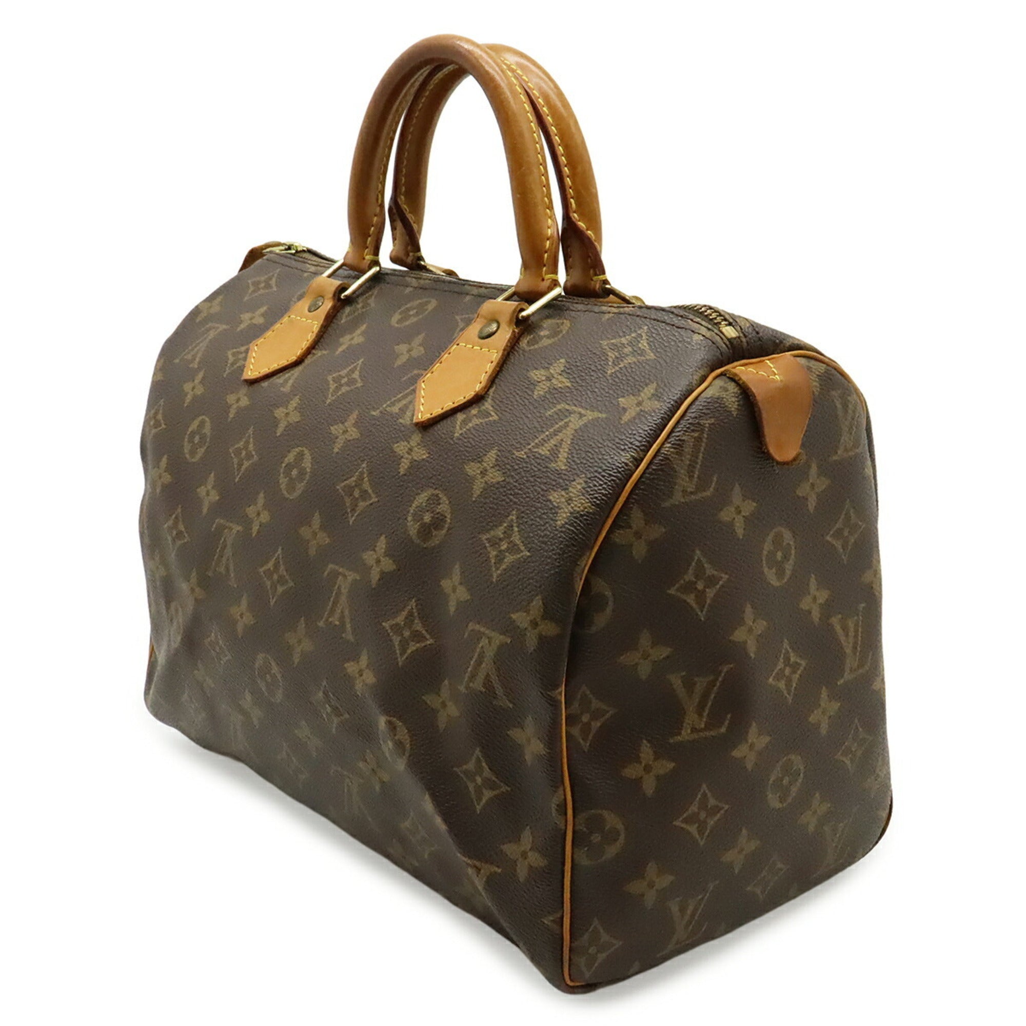 Louis Vuitton Brown Monogram Canvas Pvc Coated Canvas Handbag (Pre-Owned)