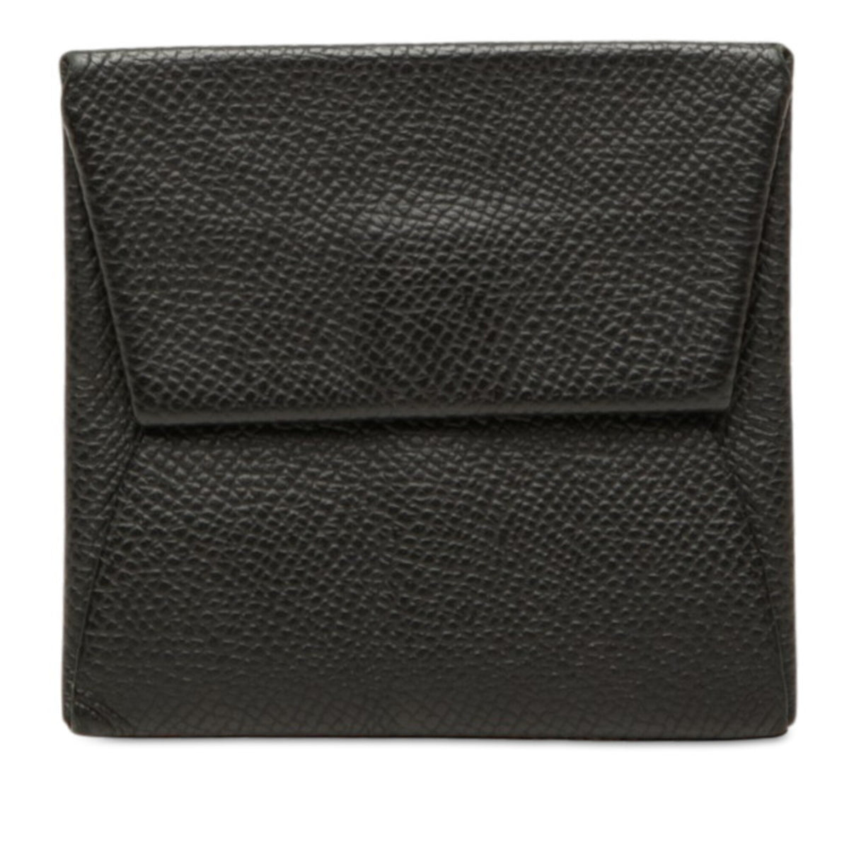 Hermes Black Epsom Leather Coin Purse/Coin Case (Pre-Owned)