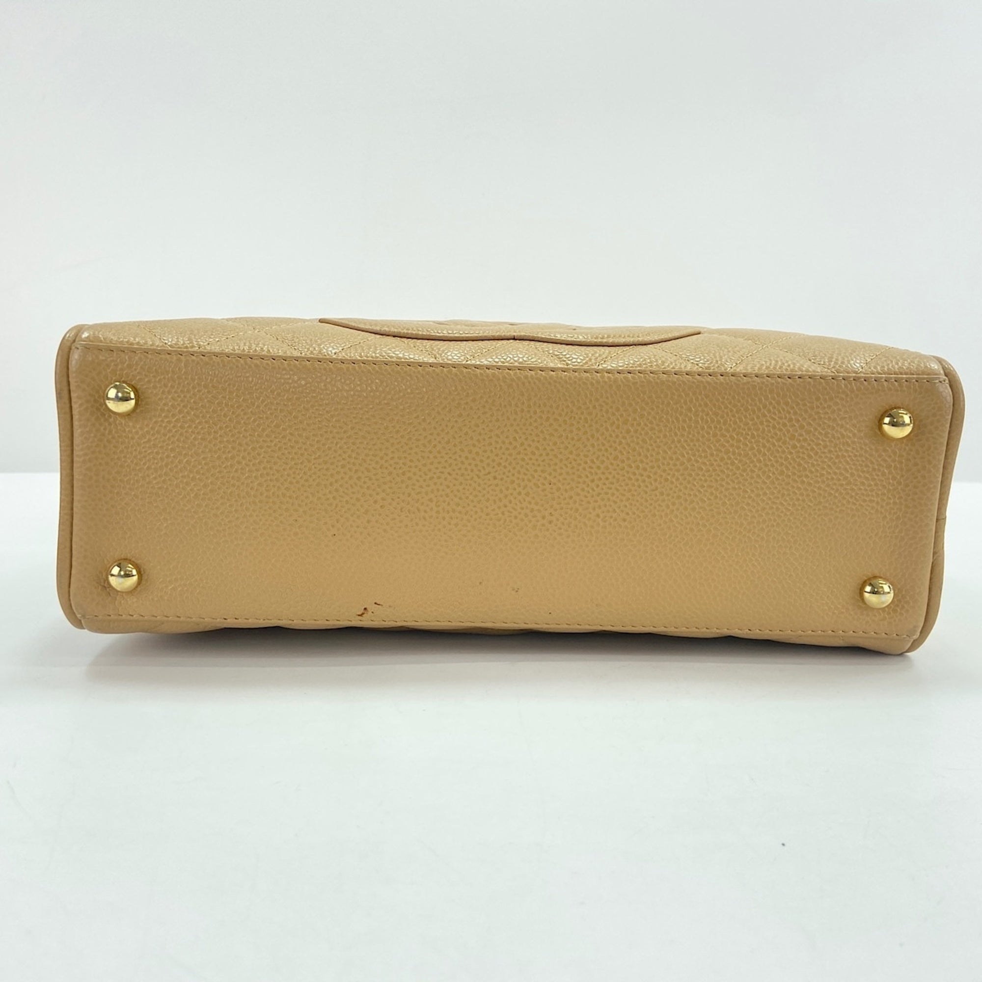 Chanel Beige Handbag (Pre-Owned)