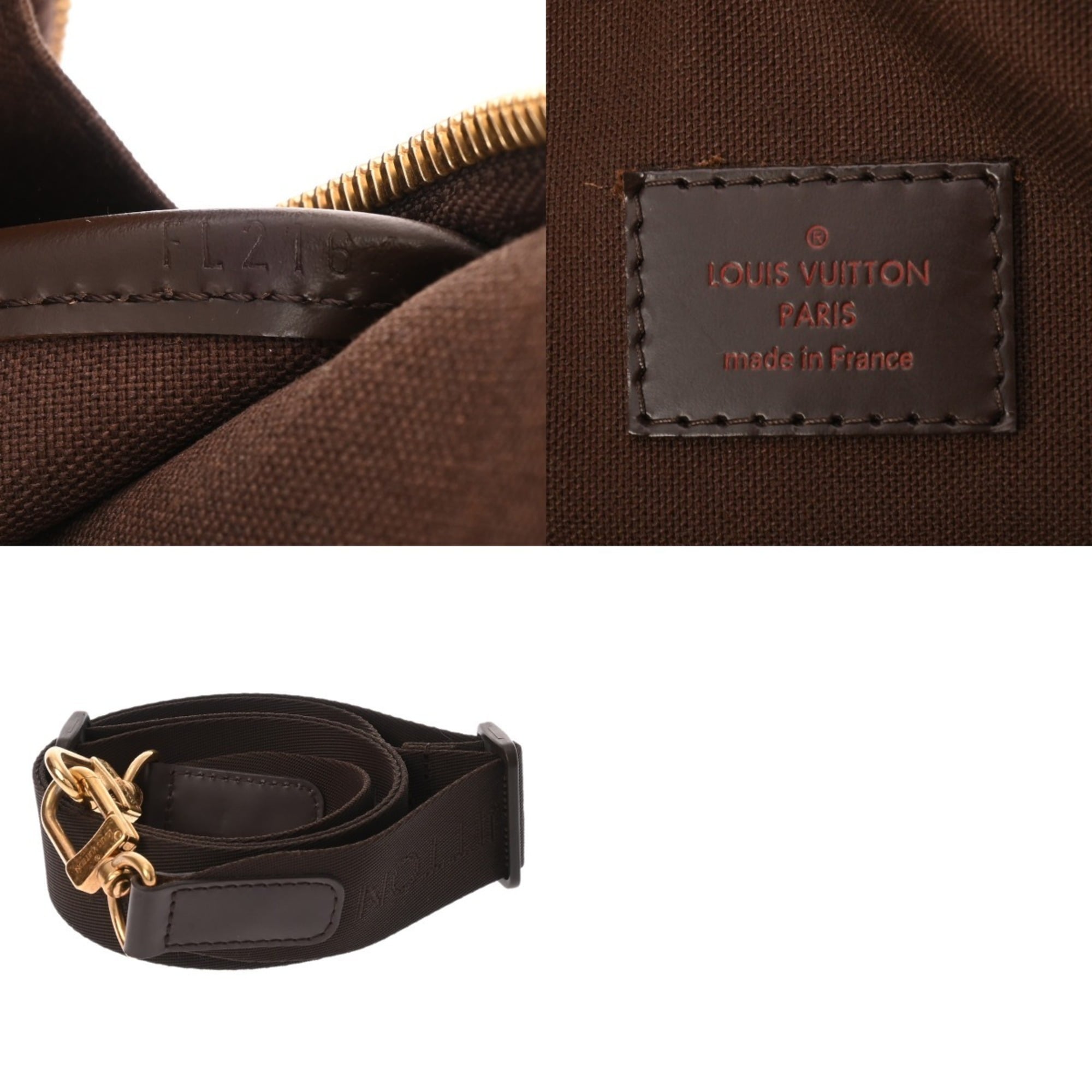Louis Vuitton Damier Brown Damier Canvas Briefcase (Pre-Owned)