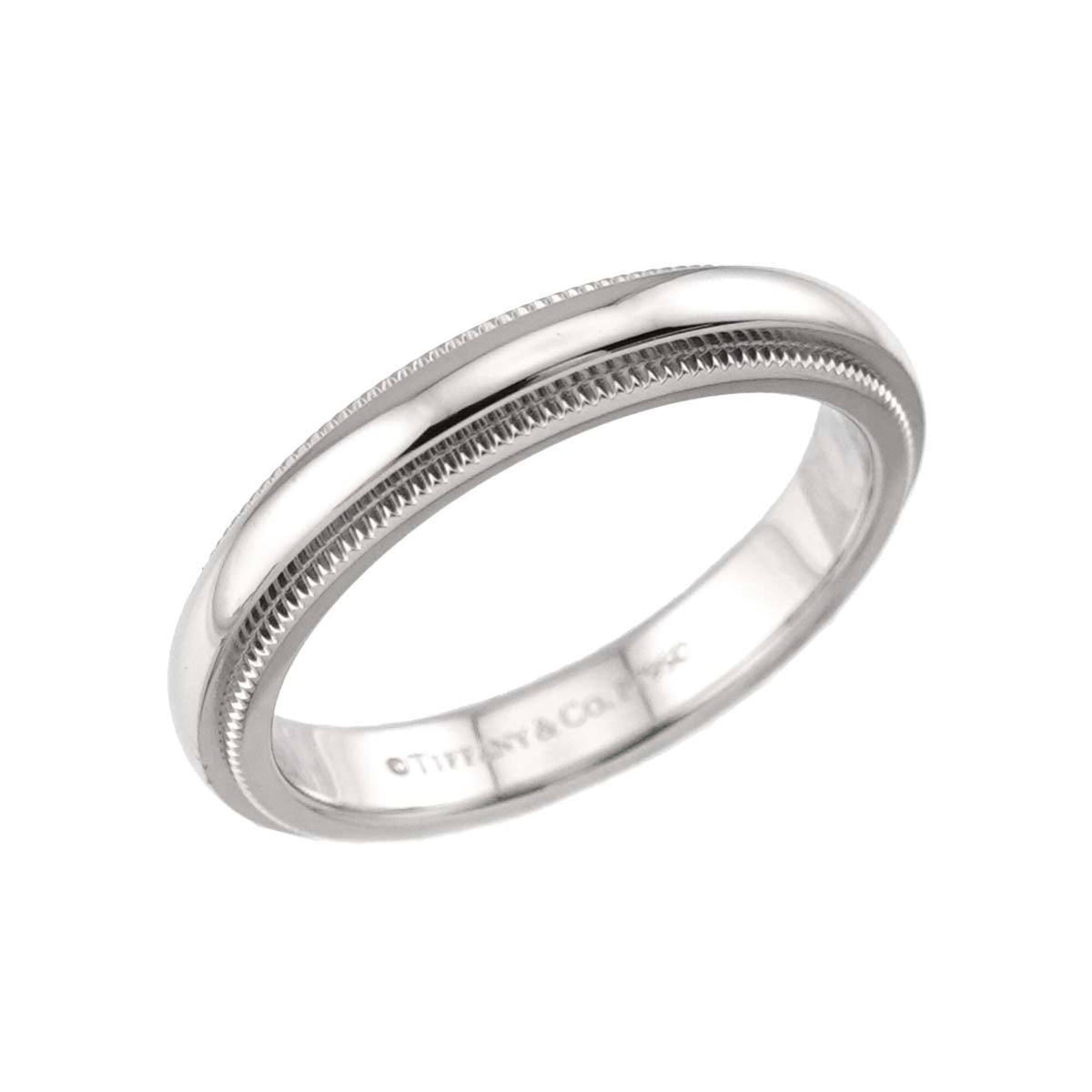 Tiffany Platinum 950 Band Ring (Pre-Owned)