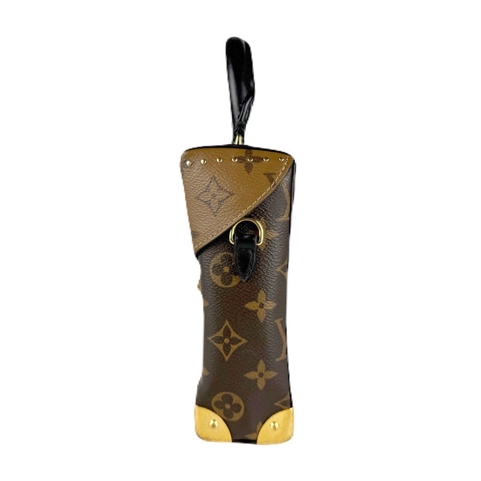 Louis Vuitton Brown Monogram Reverse Shoulder Bag (Pre-Owned)