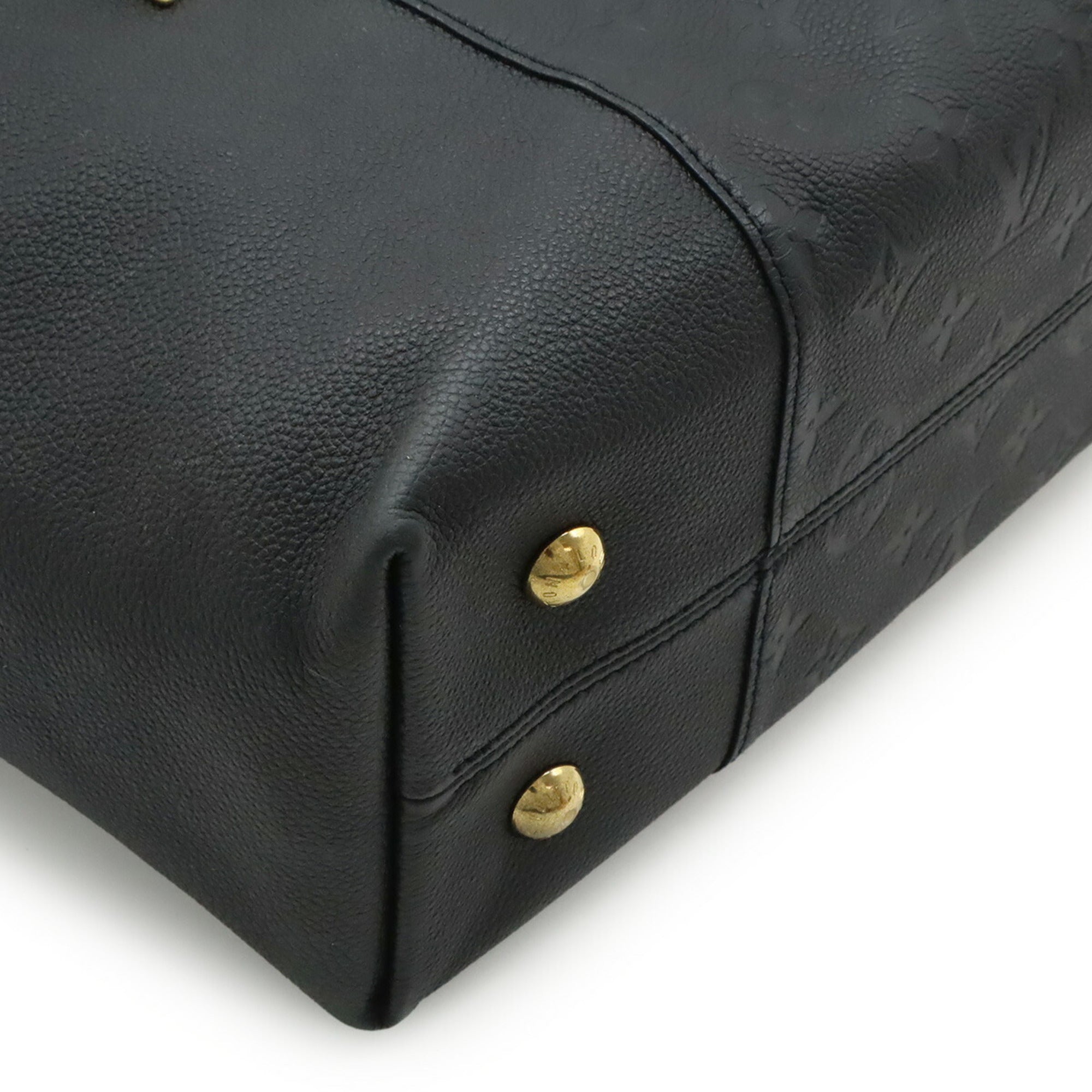 Louis Vuitton Black Noir Monogram Empreinte Shoulder Bag (Pre-Owned)