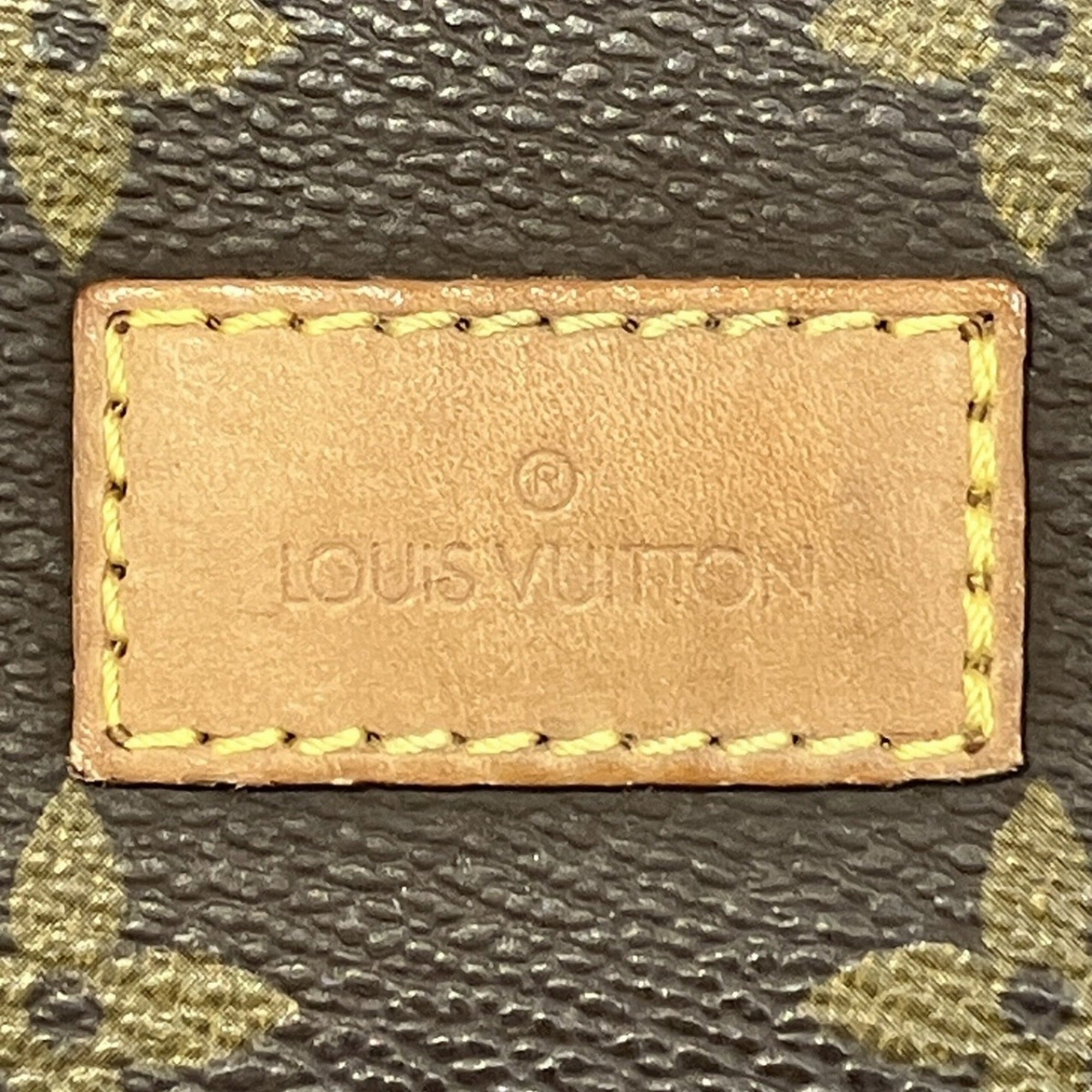 Louis Vuitton Brown Monogram Monogram Pvc Leather Shoulder Bag (Pre-Owned)