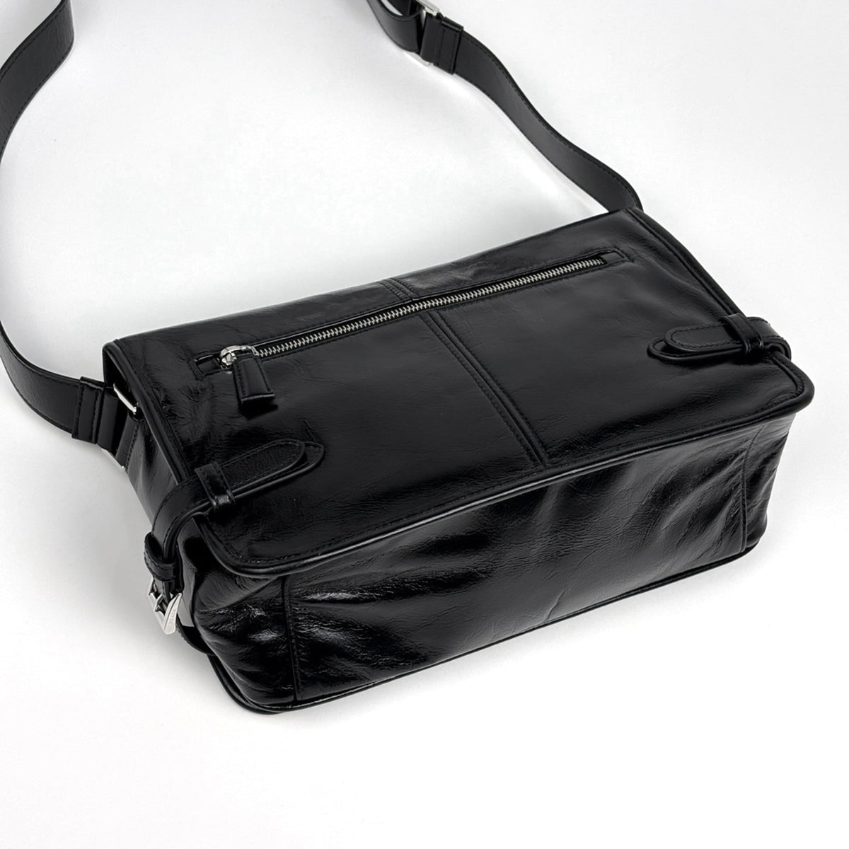 Prada Black Leather Shoulder Bag (Pre-Owned)