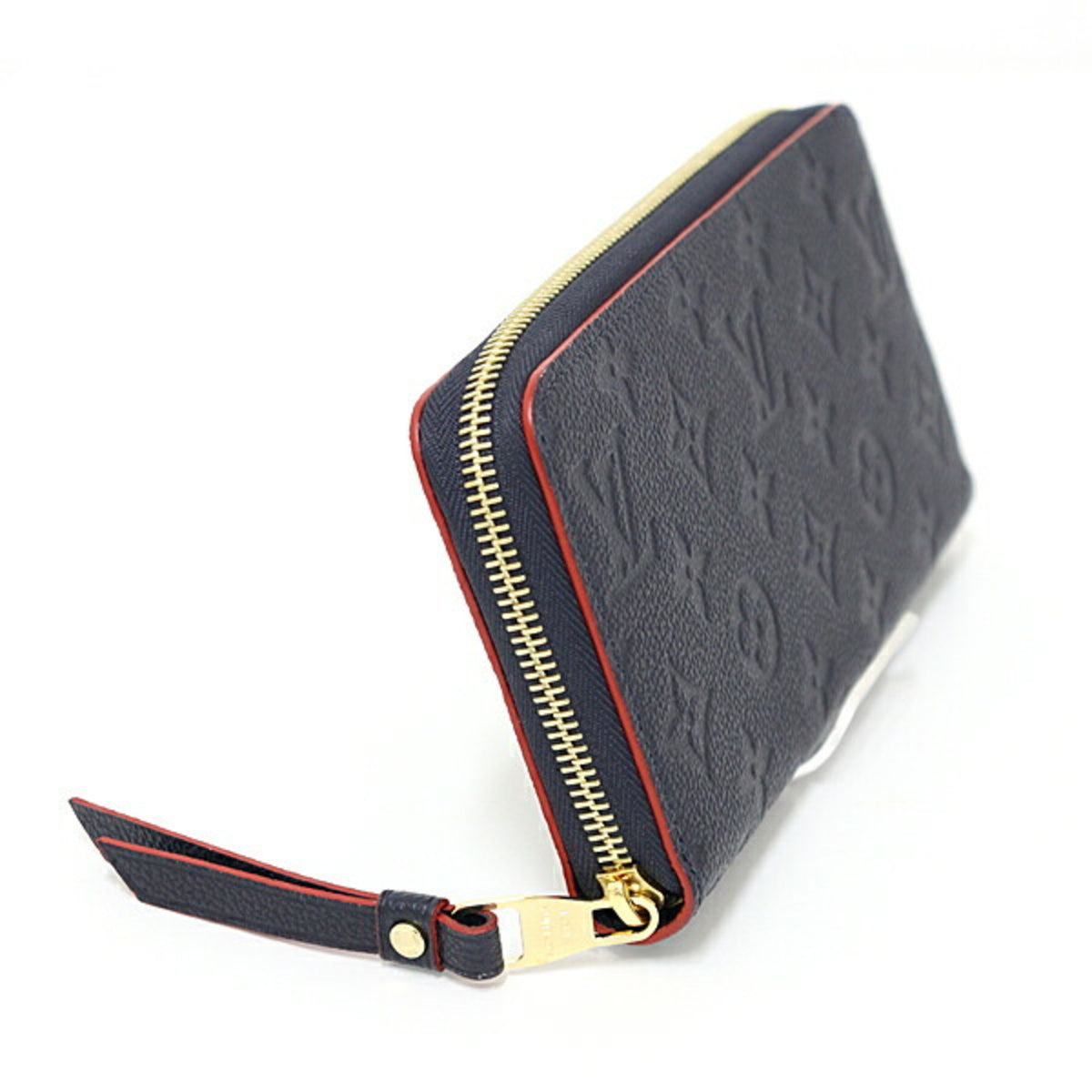 Louis Vuitton Marine Rouge Monogram Empreinte Long Wallet (Bi-Fold) (Pre-Owned)
