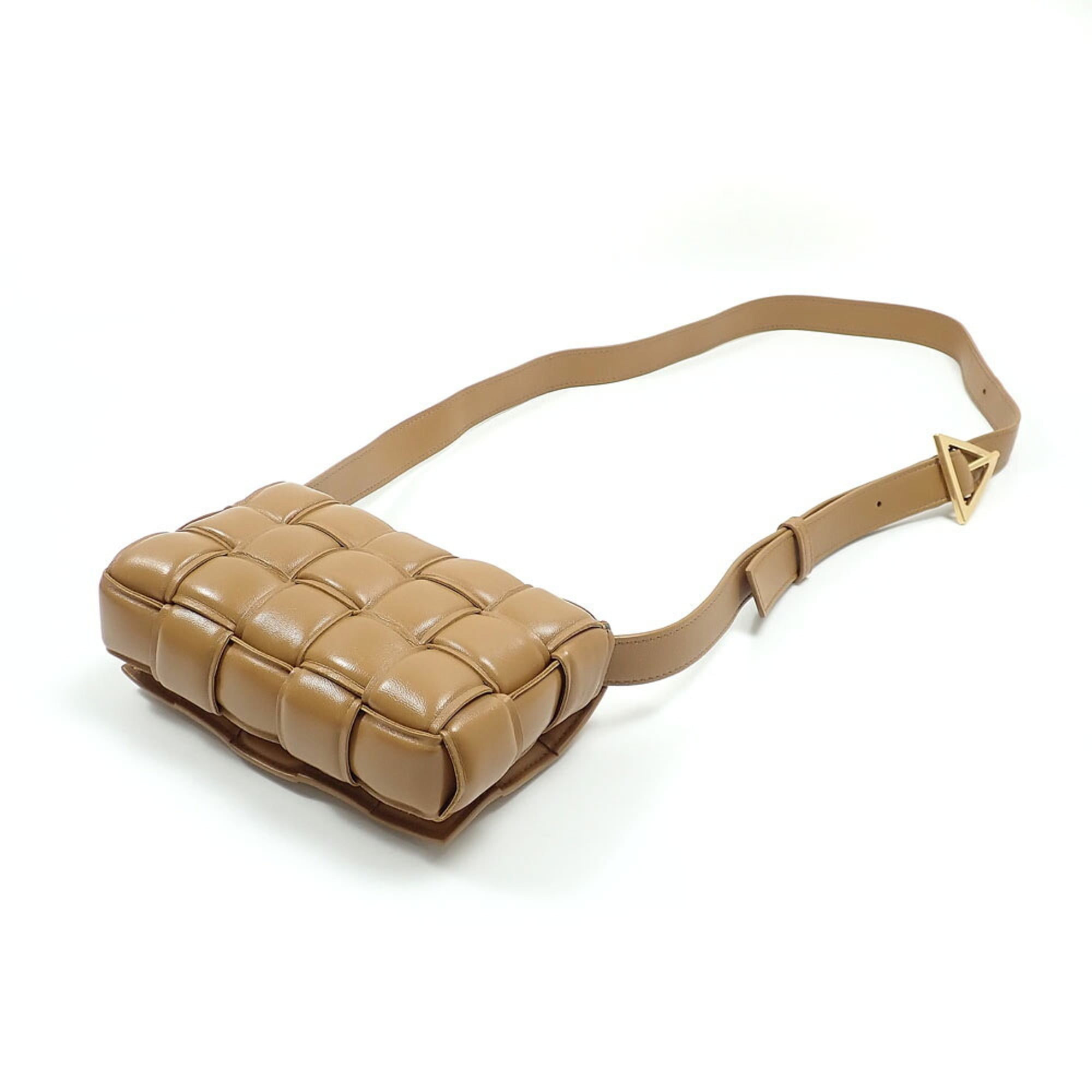 Bottega Veneta Brown Leather Shoulder Bag (Pre-Owned)
