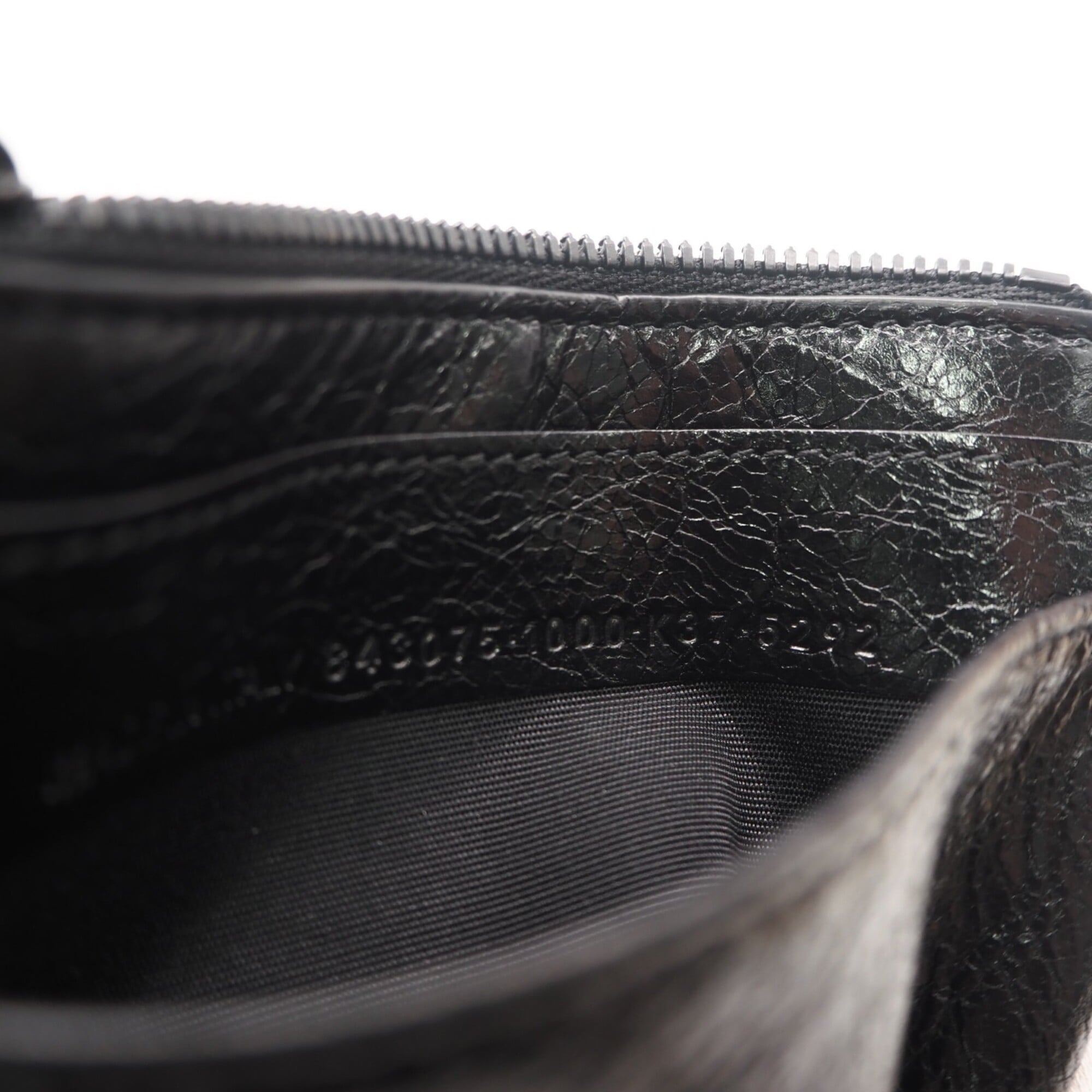 Balenciaga Black Leather Wallet (Bi-Fold) (Pre-Owned)