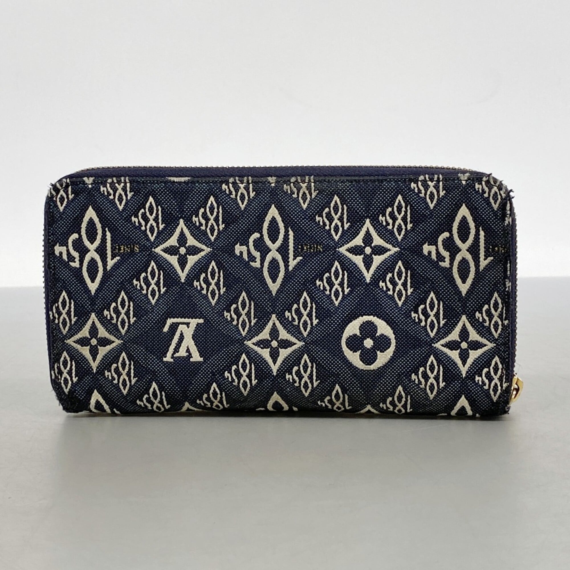 Louis Vuitton Blue Long Wallet (Bi-Fold) (Pre-Owned)