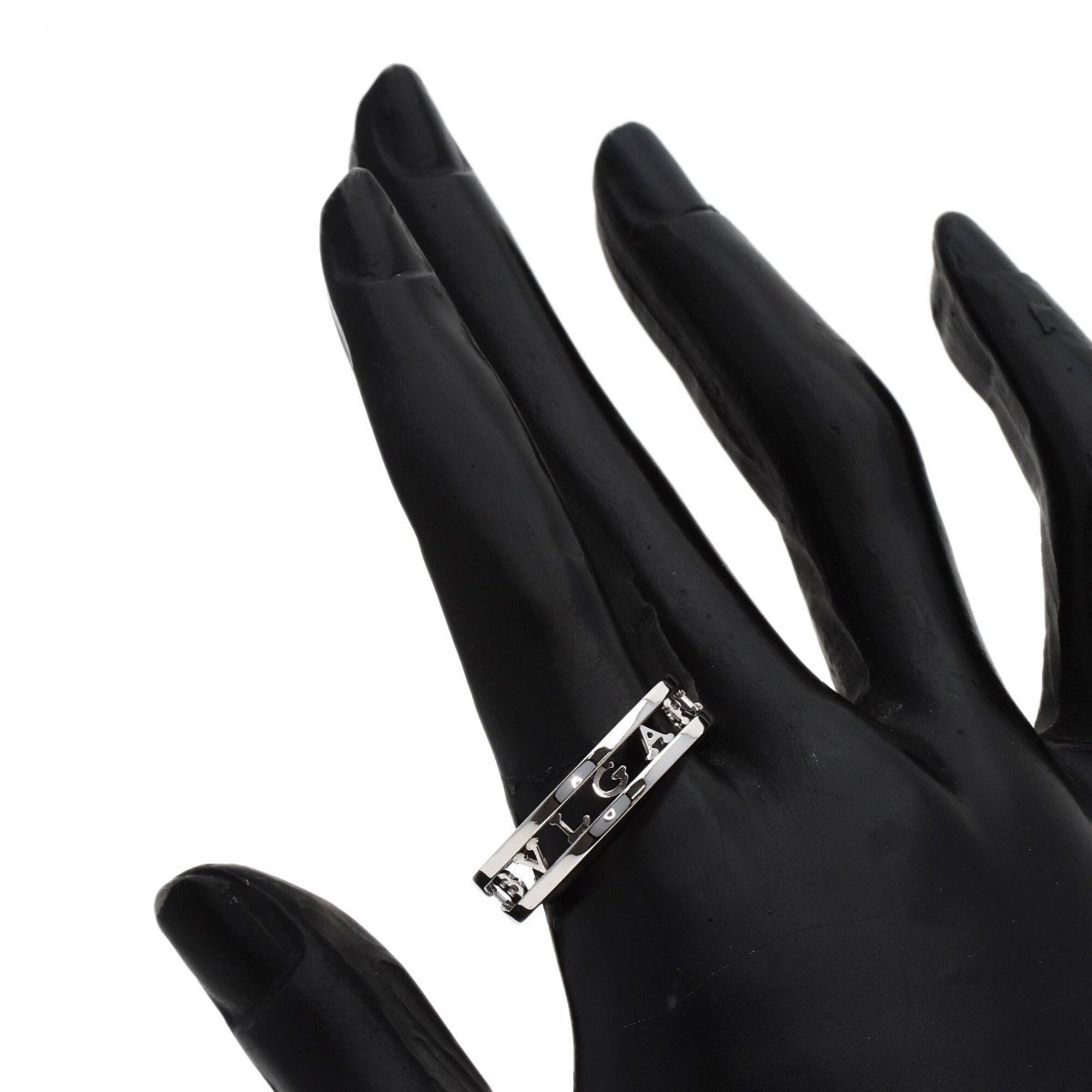Bvlgari White Gold (18K) Band Ring (Pre-Owned)