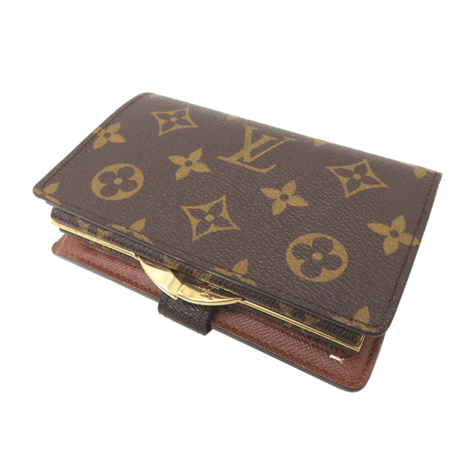 Louis Vuitton Brown Monogram Wallet (Bi-Fold) (Pre-Owned)