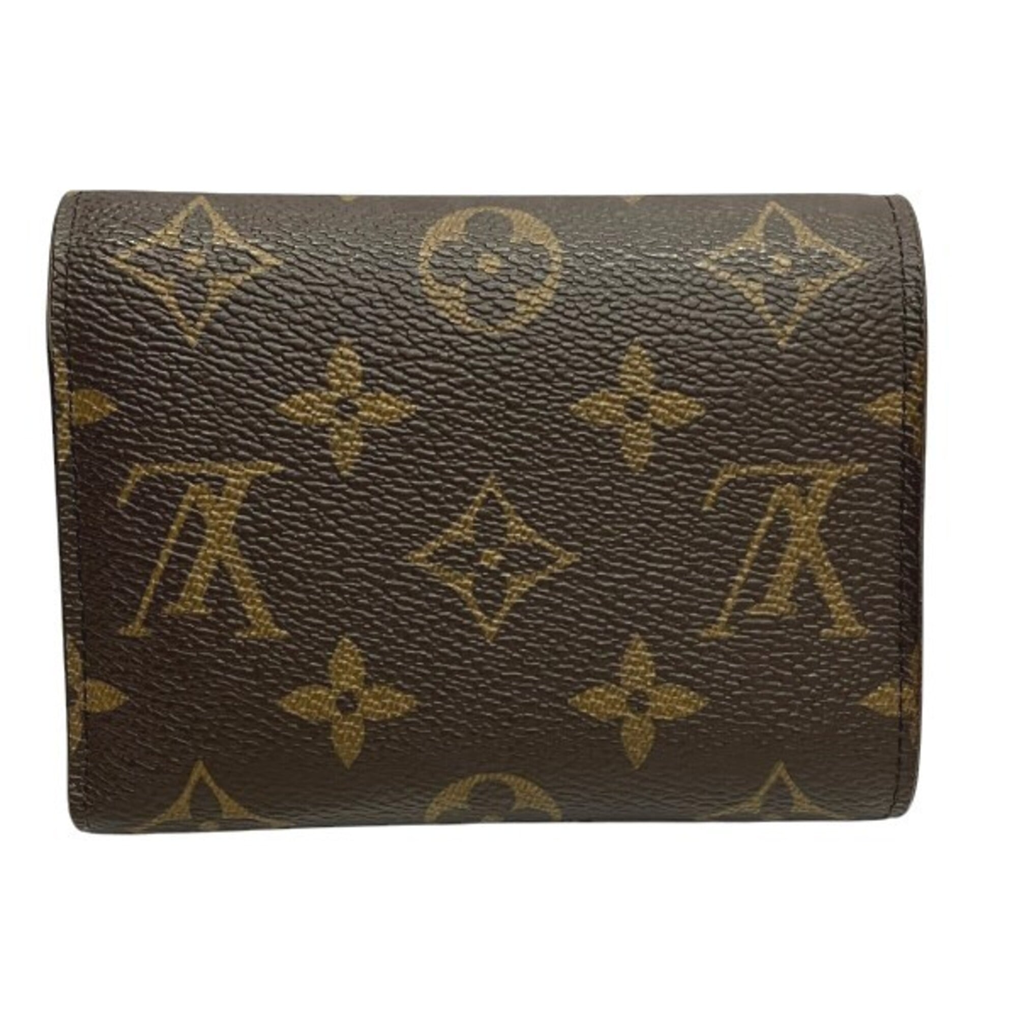 Louis Vuitton Monogram Fuchsia Monogram Wallet (Tri-Fold) (Pre-Owned)