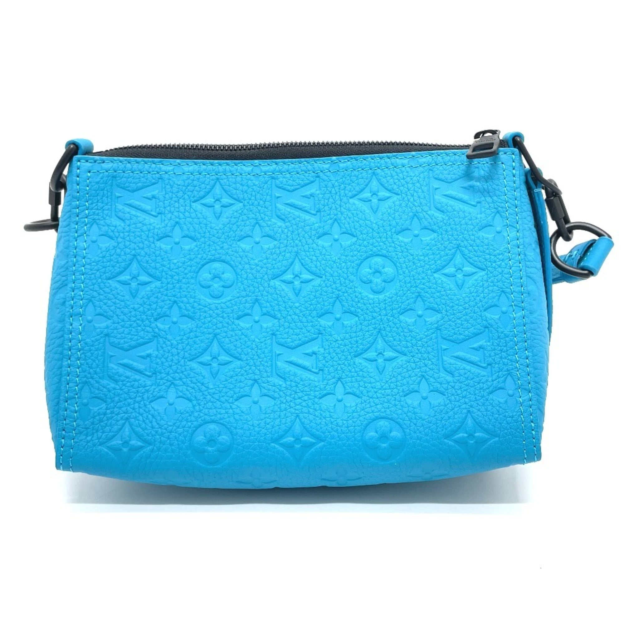 Louis Vuitton Blue Monogram Empreinte Shoulder Bag (Pre-Owned)