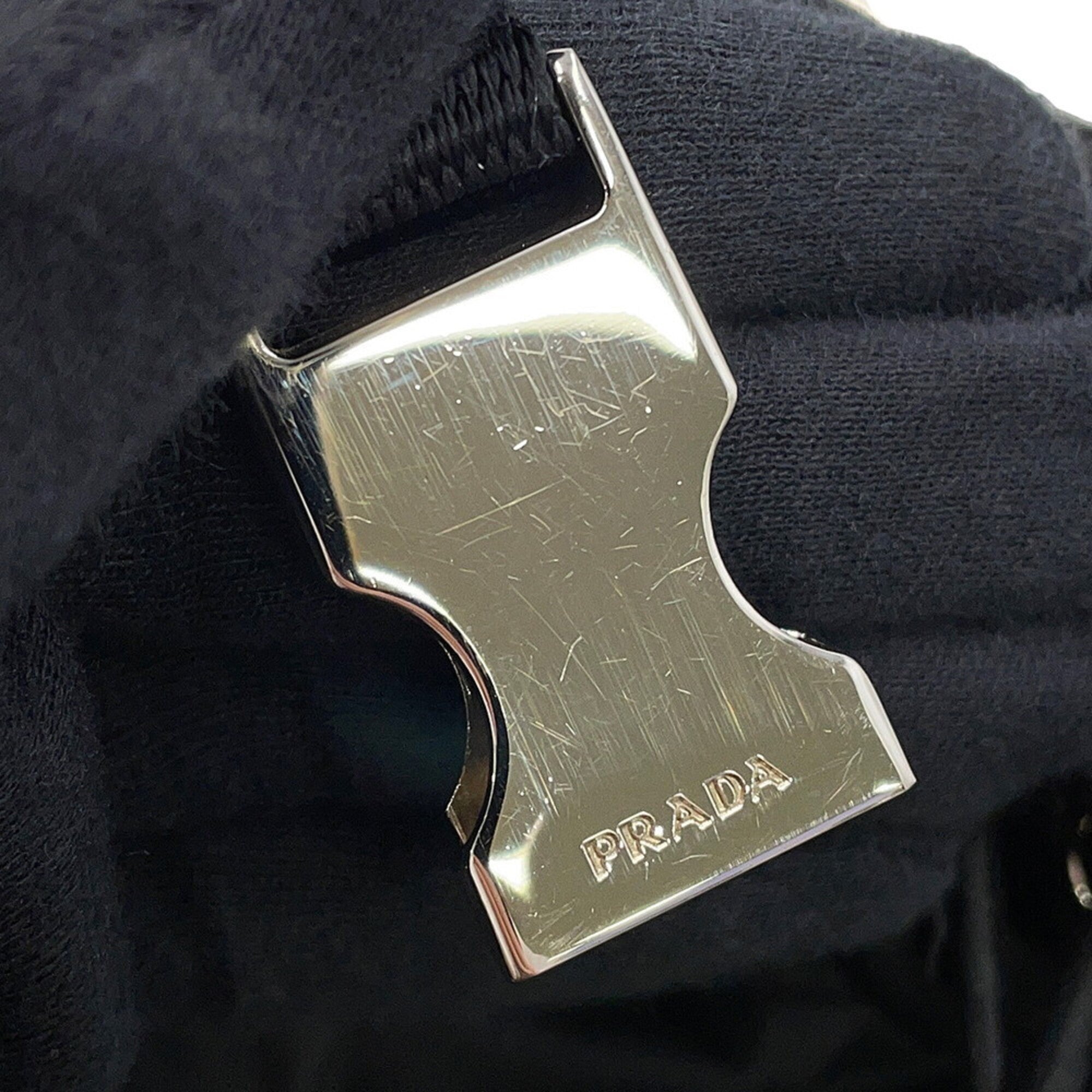 Prada Black Nylon Backpack (Pre-Owned)
