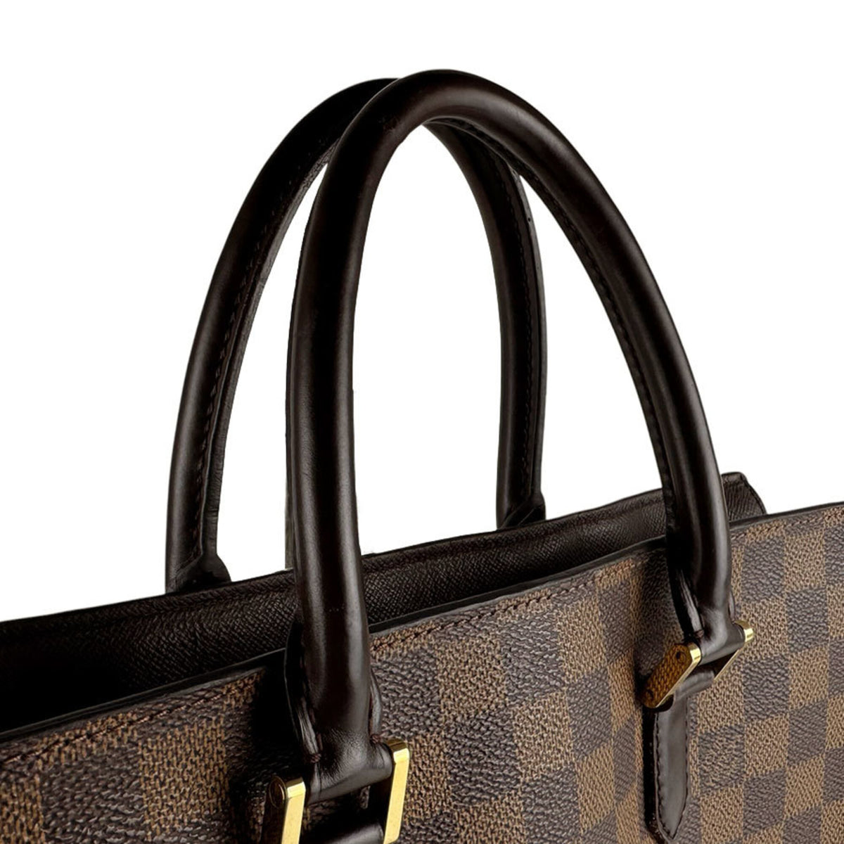 Louis Vuitton Brown Damier Canvas Damier Canvas Handbag (Pre-Owned)