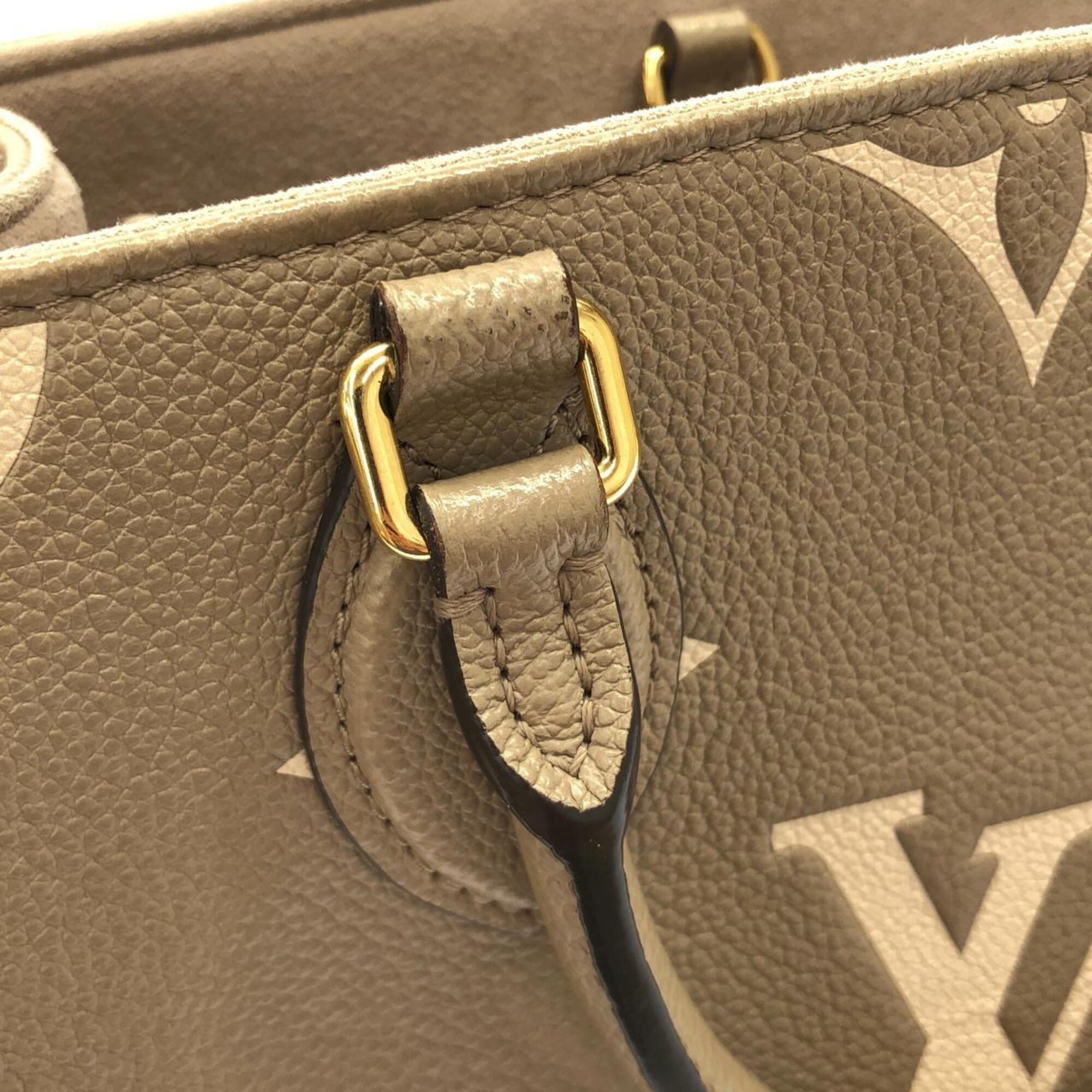 Louis Vuitton Bicolor Monogram Tourterelle Monogram Empreinte Handbag (Pre-Owned)