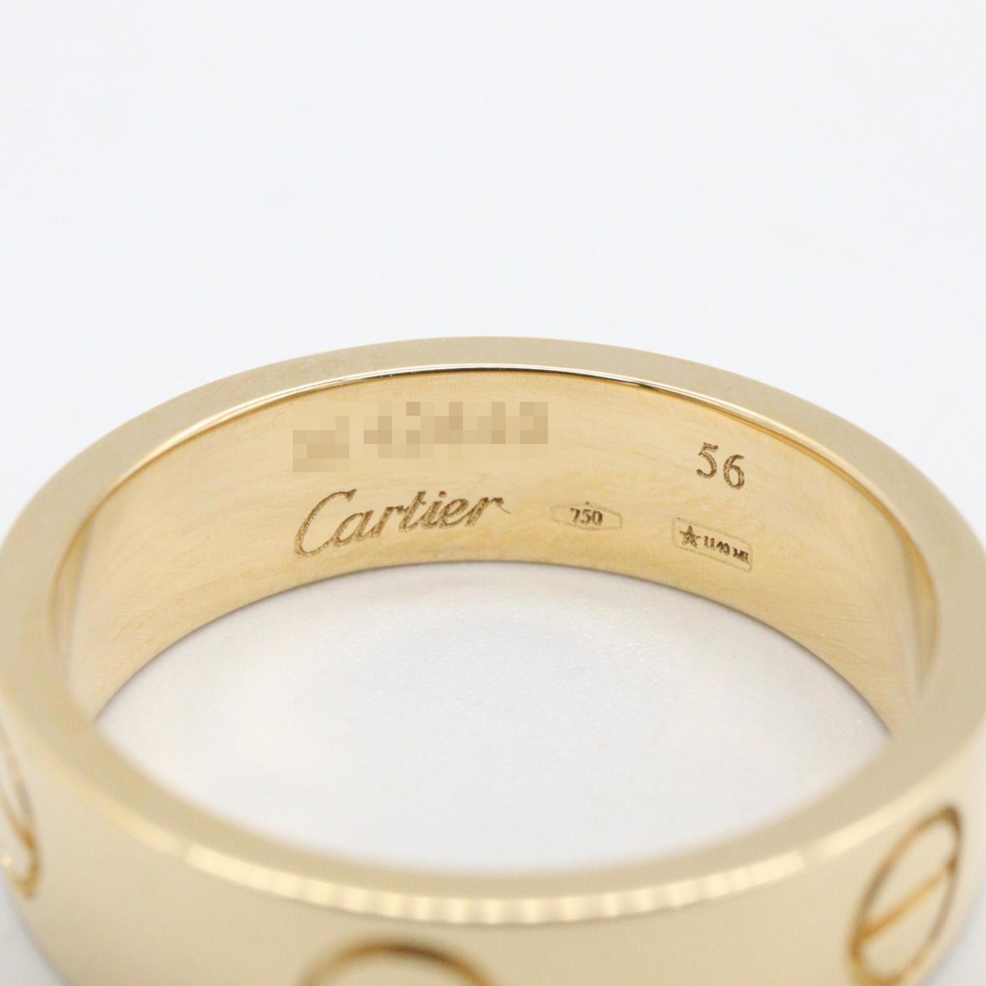 Cartier Gold Yellow Gold (18K) Band Ring (Pre-Owned)