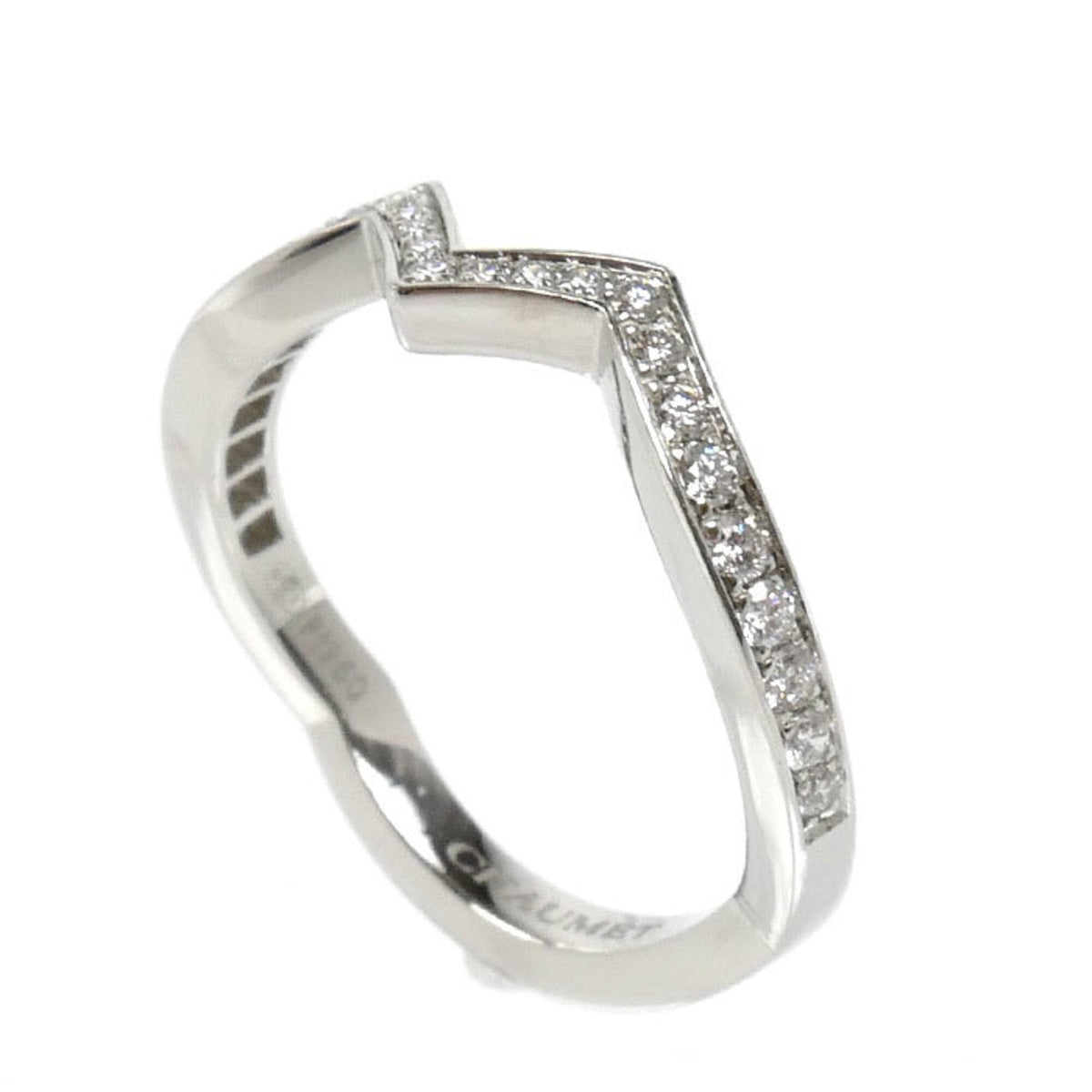 Chaumet Platinum 950 Band Ring (Pre-Owned)