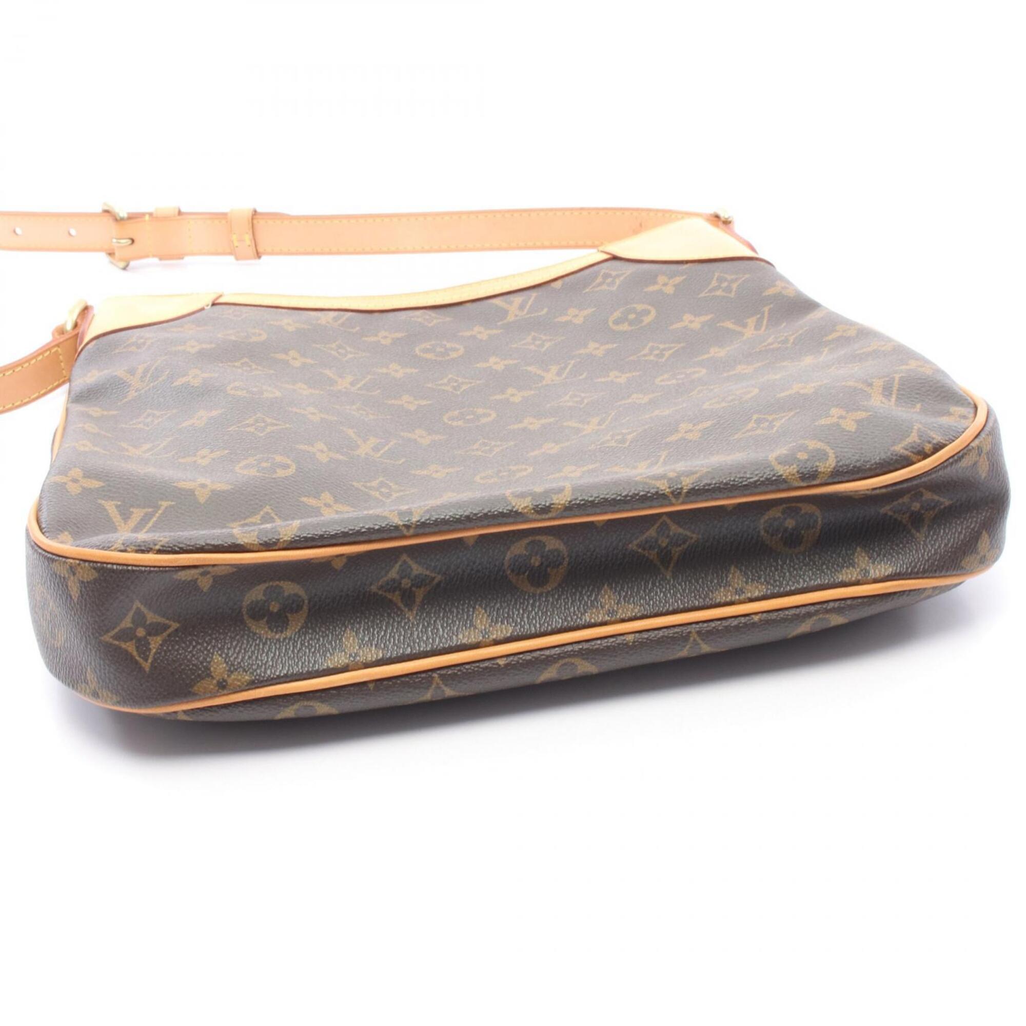 Louis Vuitton Brown Monogram Coated Canvas Handbag Shoulder Bag (Pre-Owned)