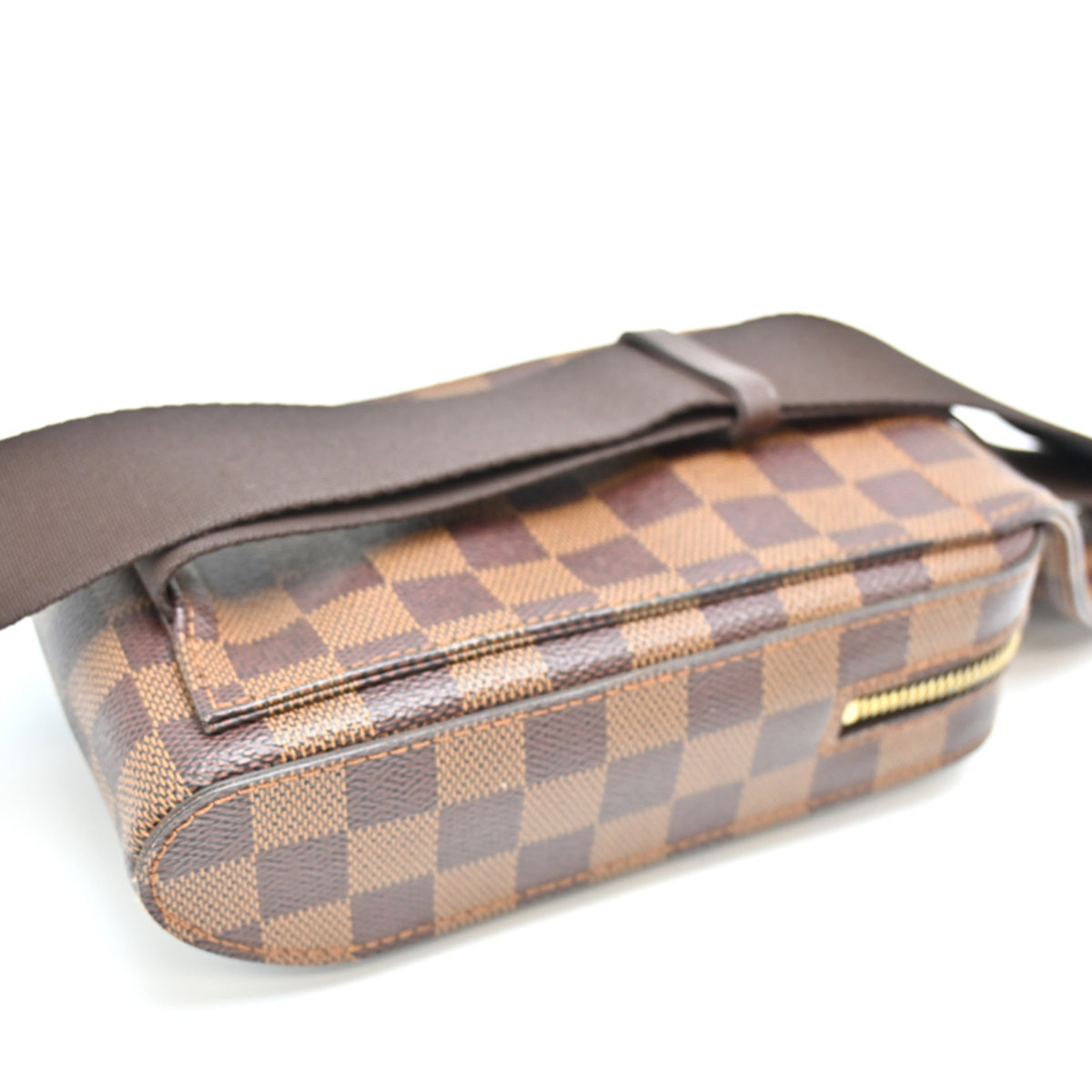 Louis Vuitton Brown Damier Canvas Sling Bag (Pre-Owned)