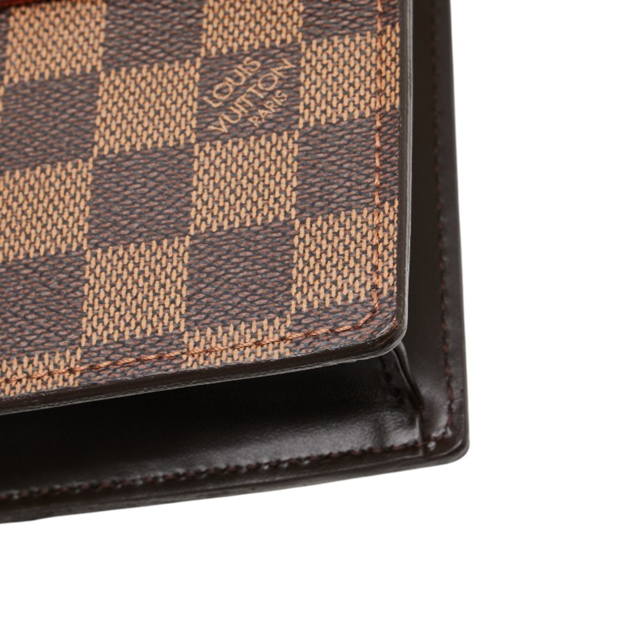 Louis Vuitton Brown Pvc Leather Shoulder Bag (Pre-Owned)