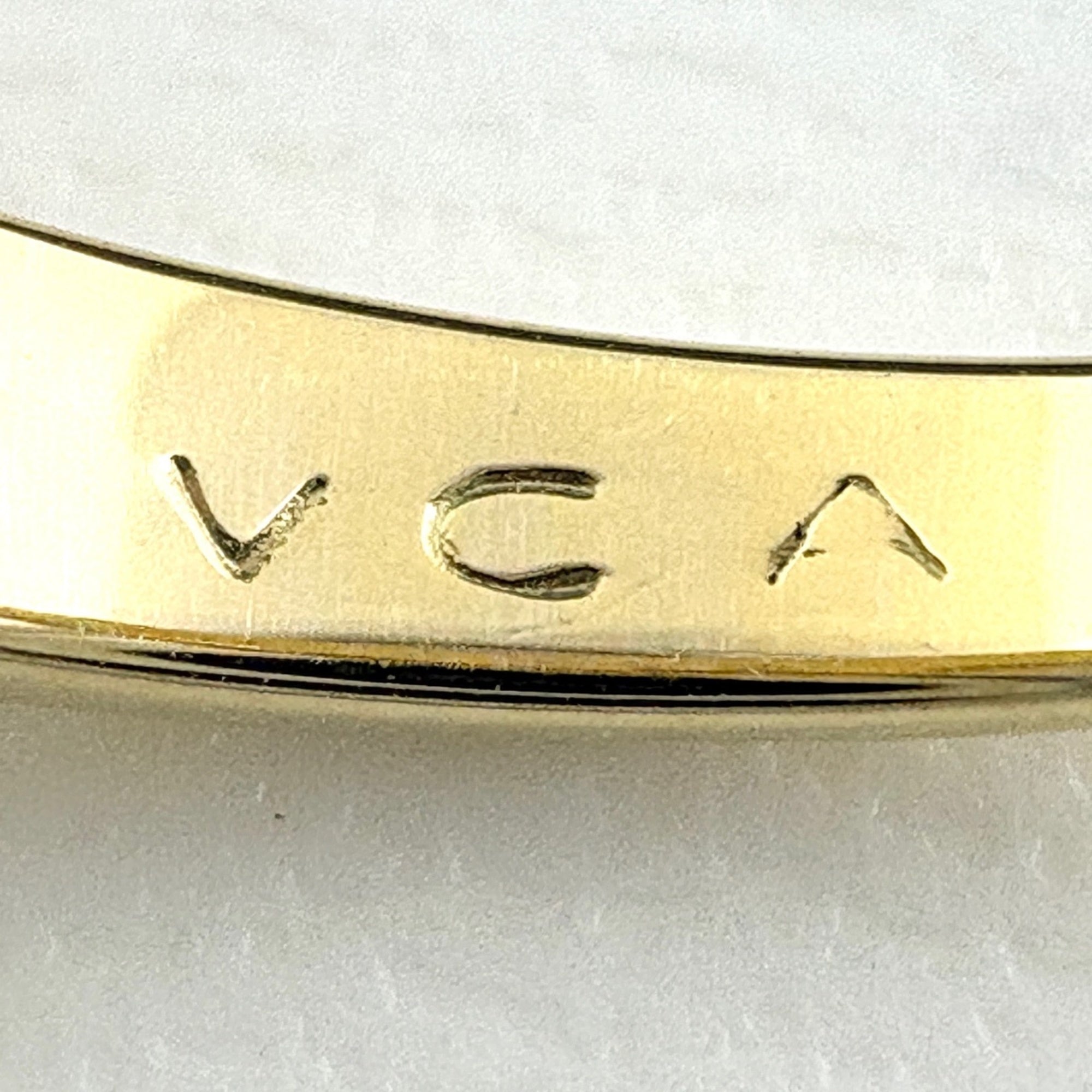 Van Cleef & Arpels Yellow Gold (18K) Band Ring (Pre-Owned)