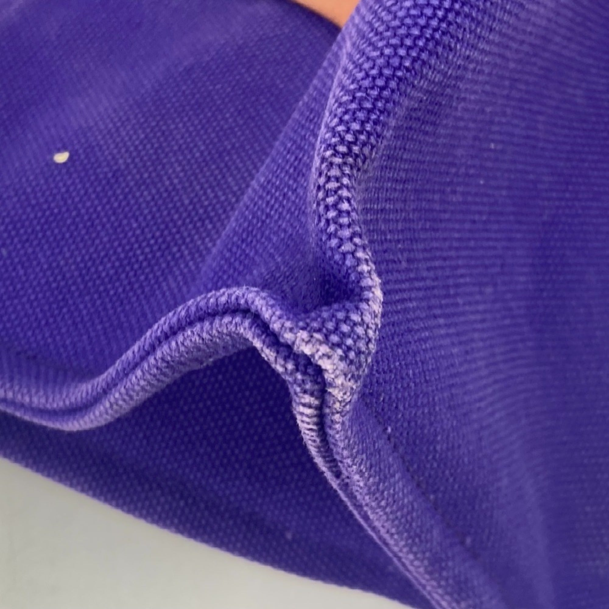 Hermes Purple Canvas Shoulder Bag Tote Bag (Pre-Owned)