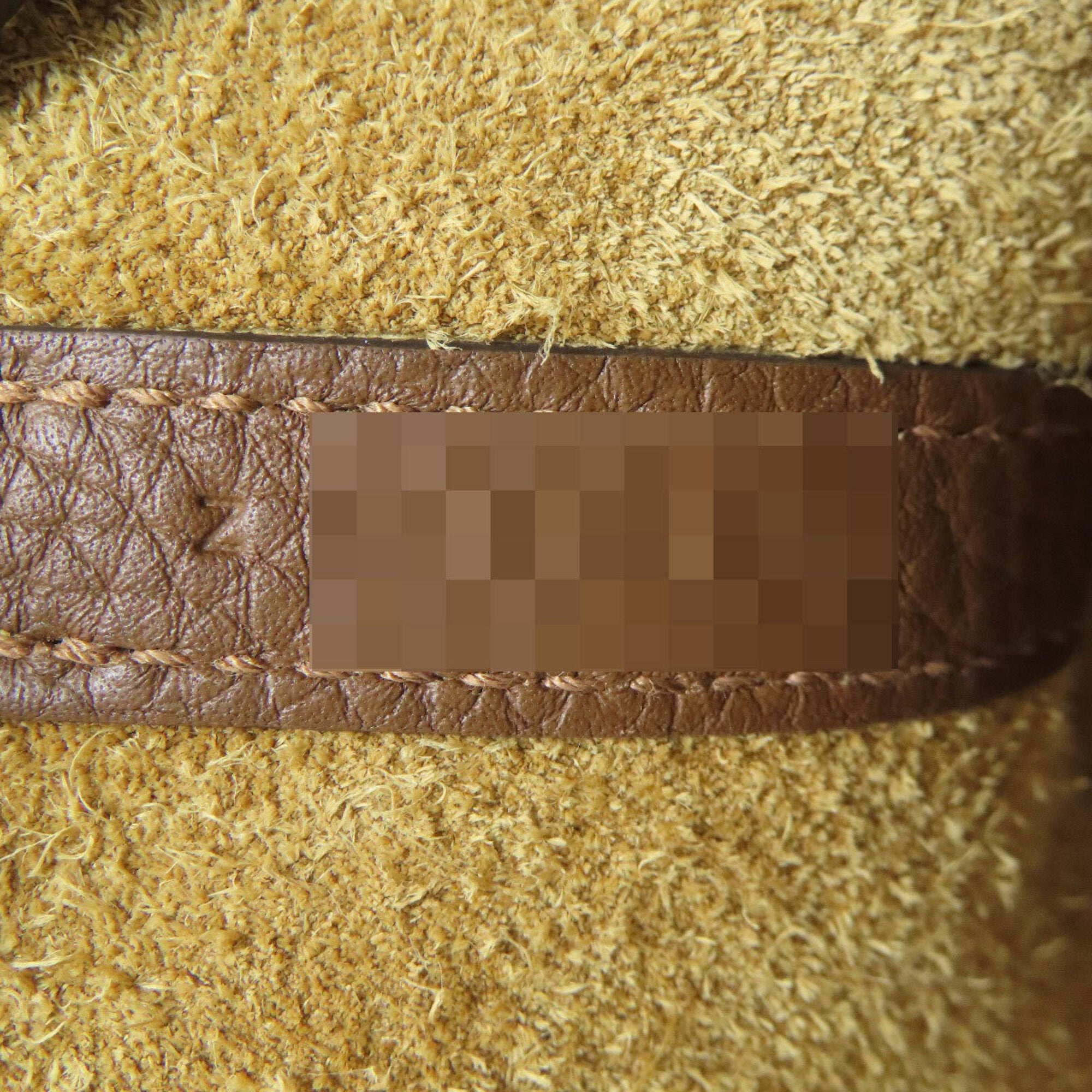 Hermes Brown Taurillon Clemence Leather Handbag (Pre-Owned)