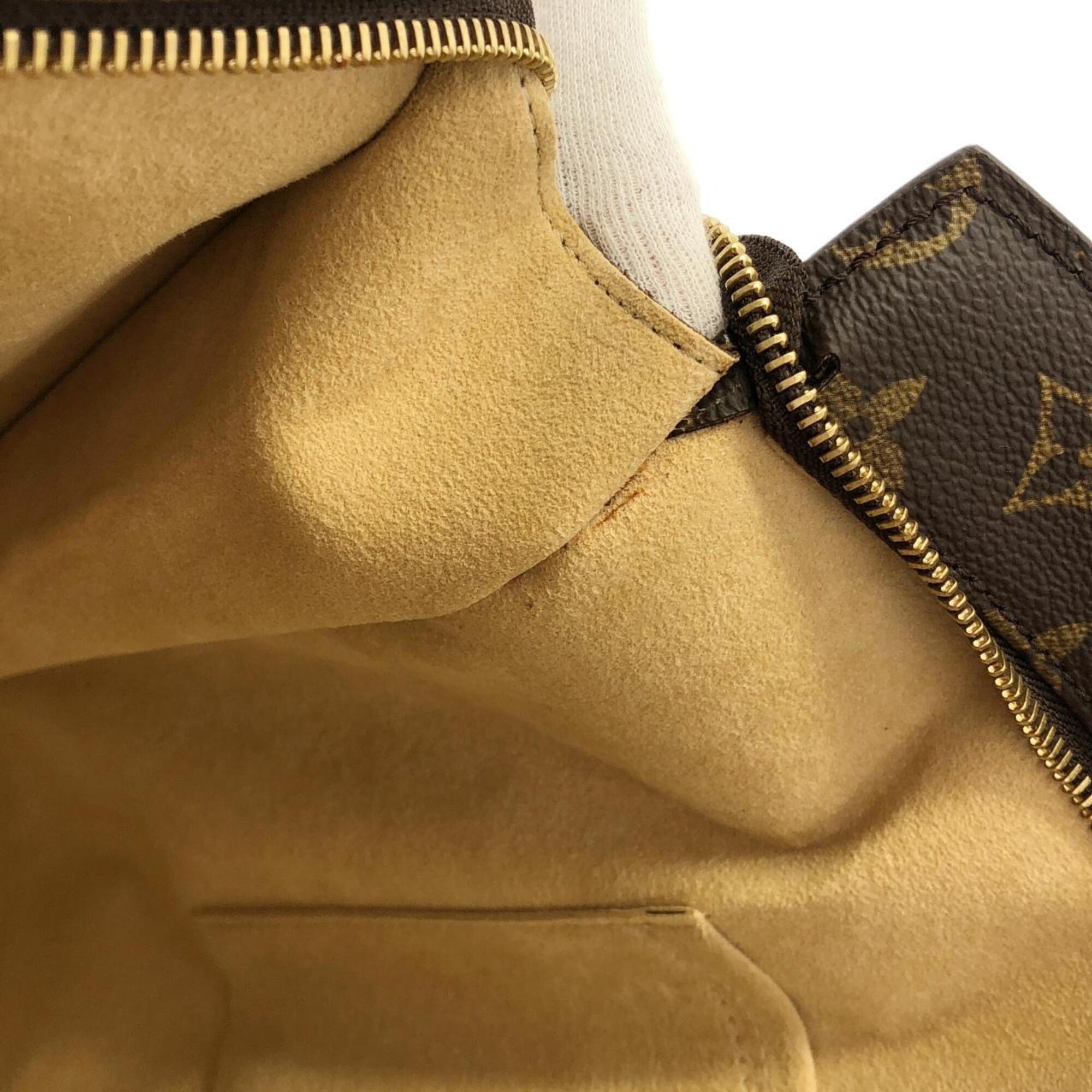 Louis Vuitton Brown Coated Canvas Handbag (Pre-Owned)